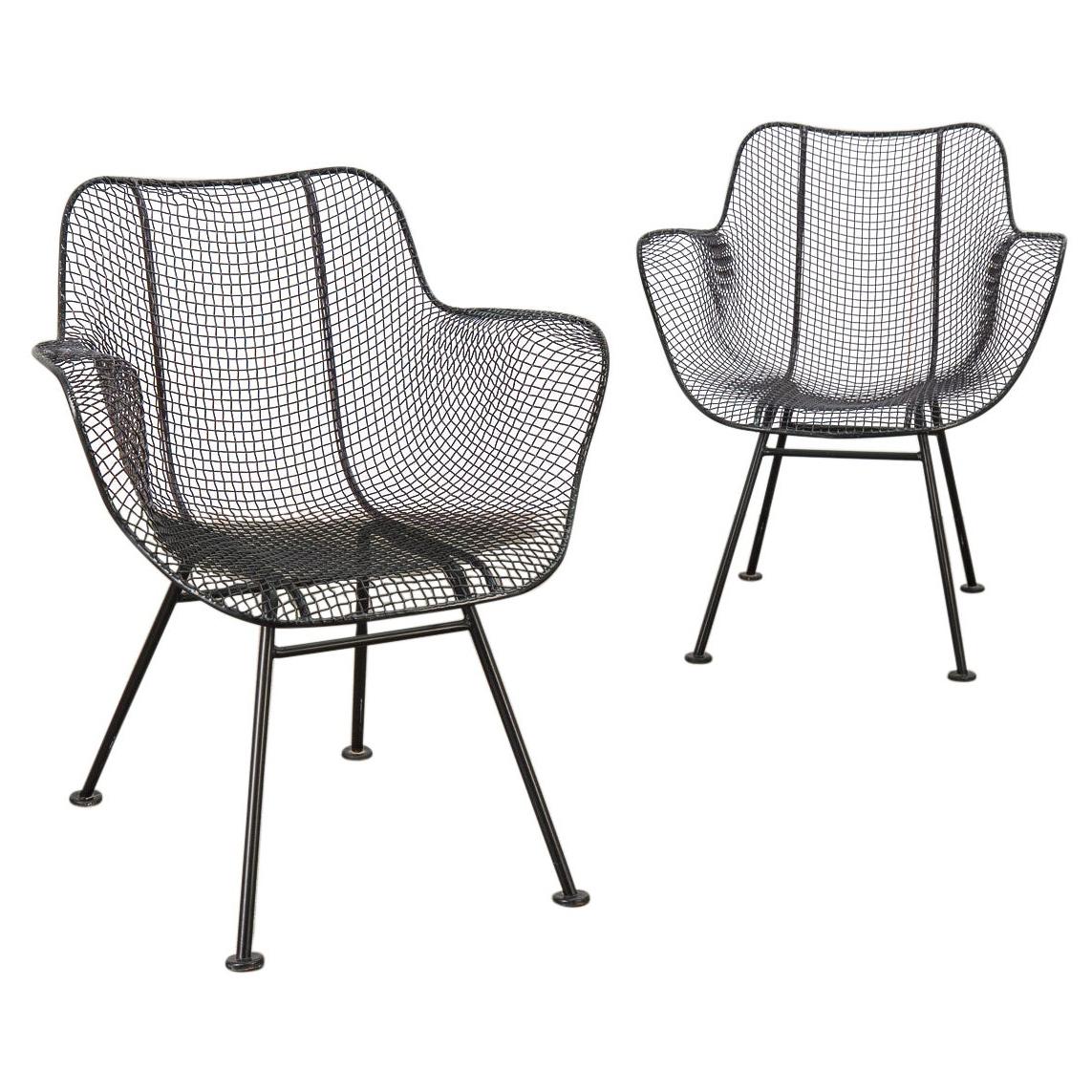 Pair of Sculptura Patio Chairs by Russell Woodard