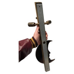 Pair of sculptural bronze sconces by Sergio Bustamente