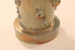 Pair of sculptural Ceramic Modernist Table Lamps