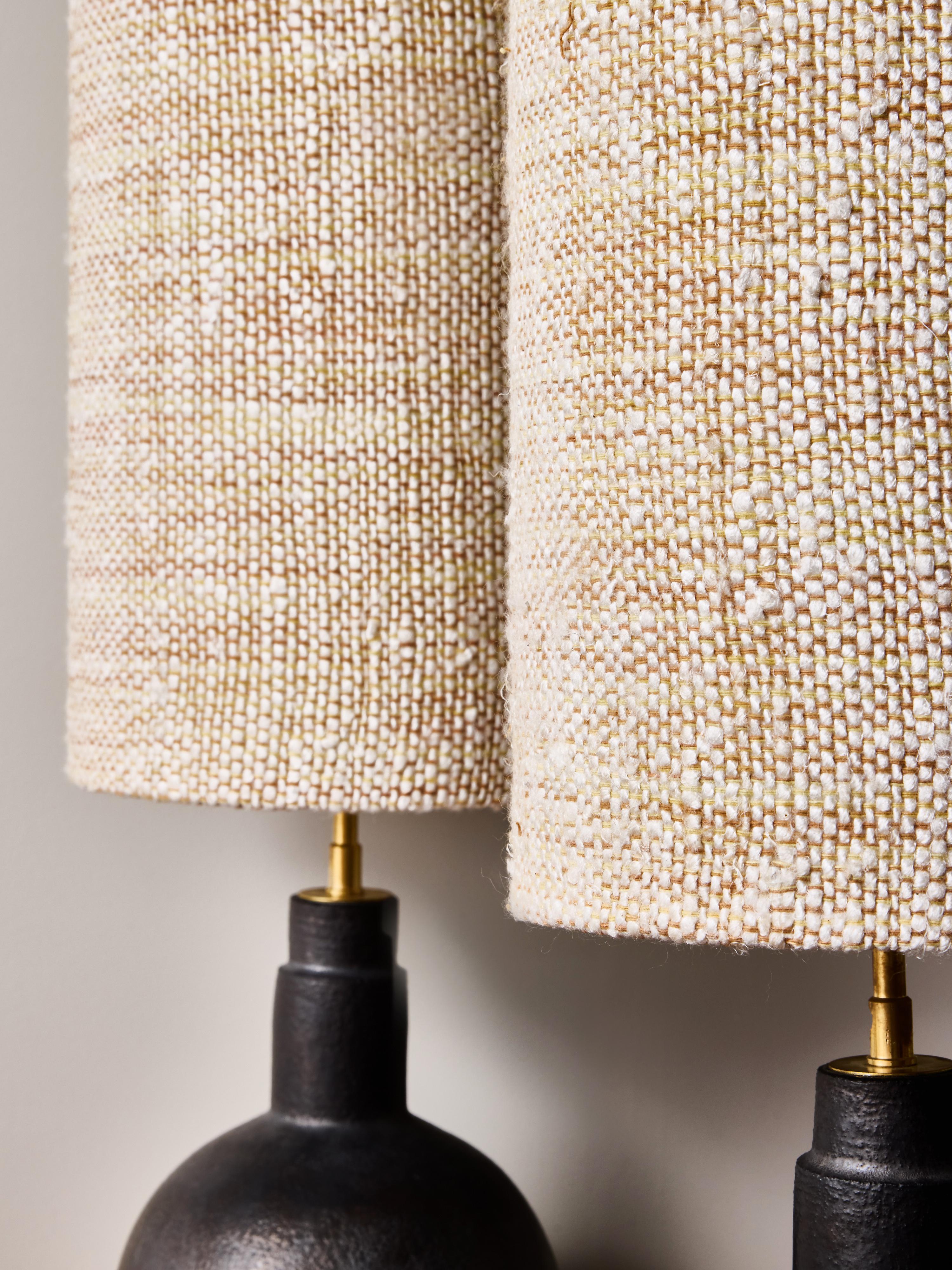 XXIe siècle et contemporain Paire de lampes de table en céramique sculpturale d'André Bloch en vente