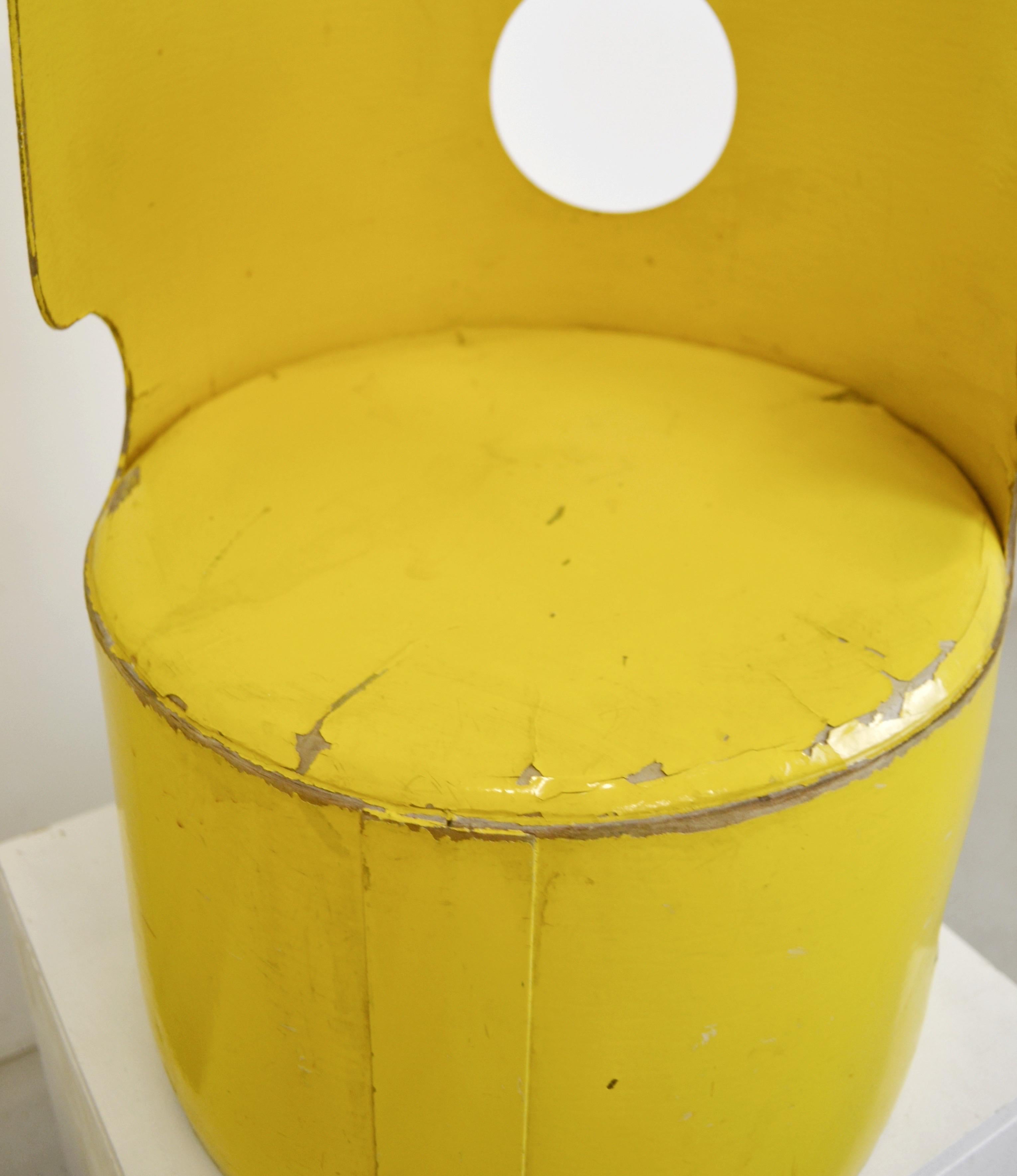 Paper Pair of Sculptural Children’s Chairs by Jean-Louis Avril, France, 1970s For Sale