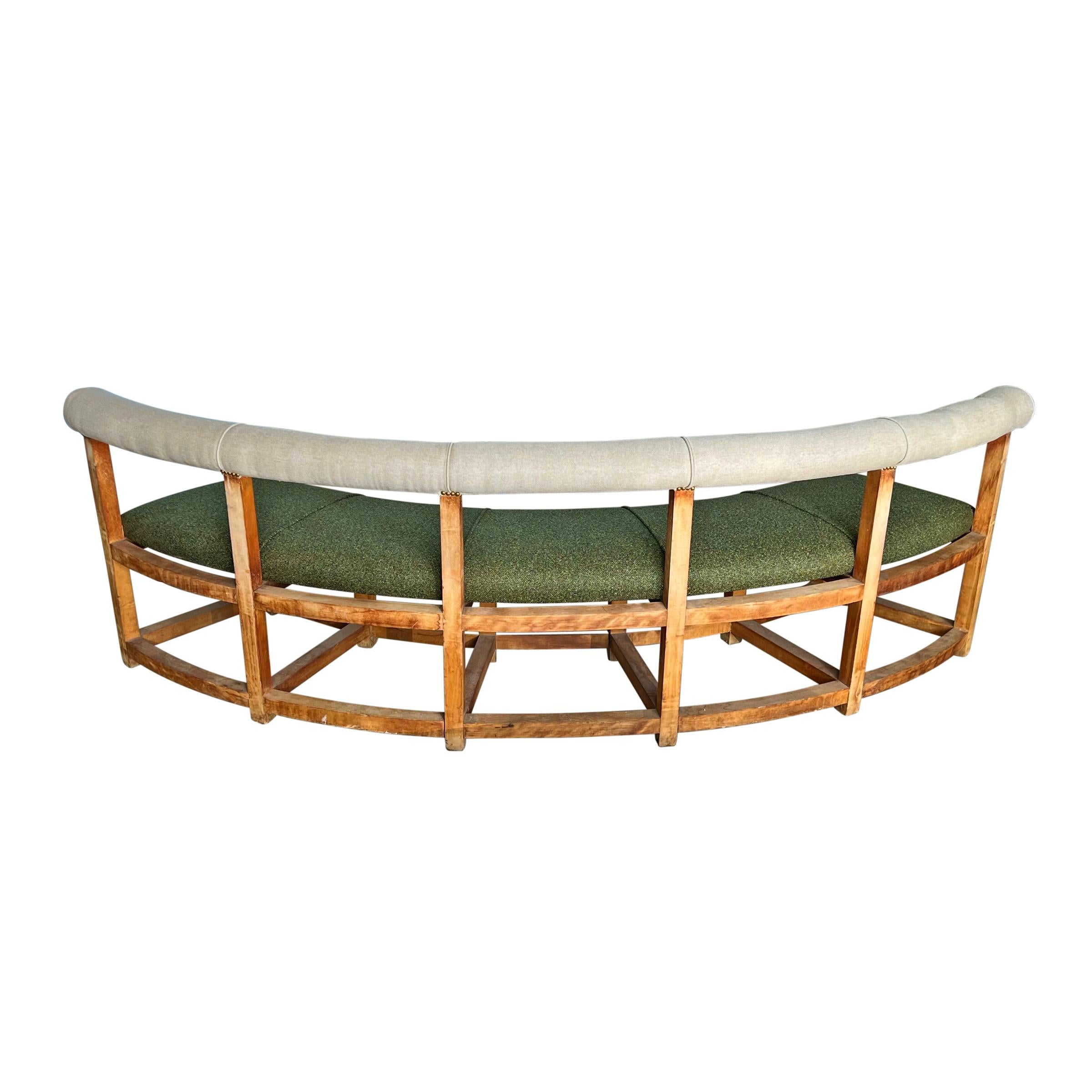 Pair of Sculptural Curved Benches For Sale 3