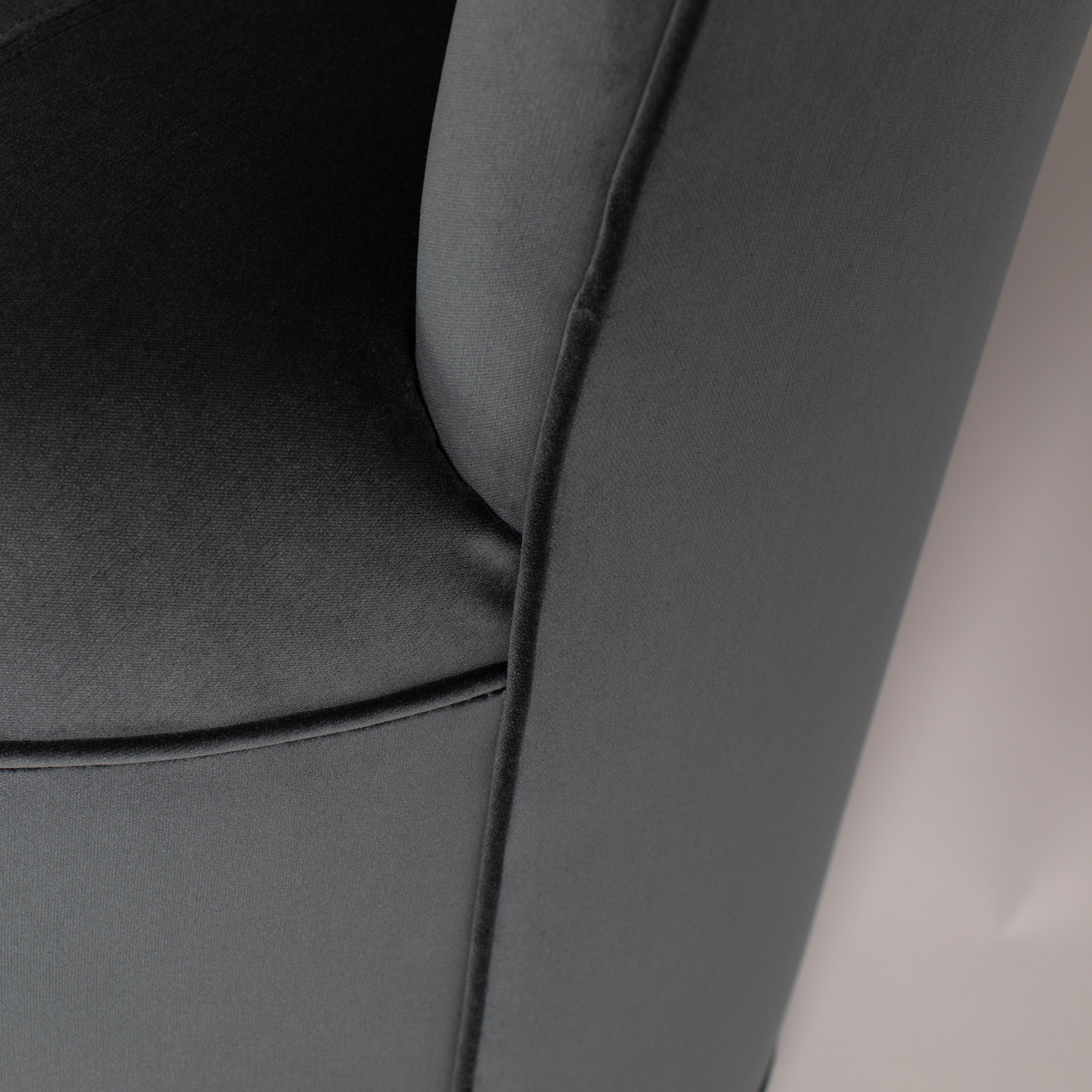 Pair of Sculptural Directional Barrel Chairs on Casters, circa 1980s 2