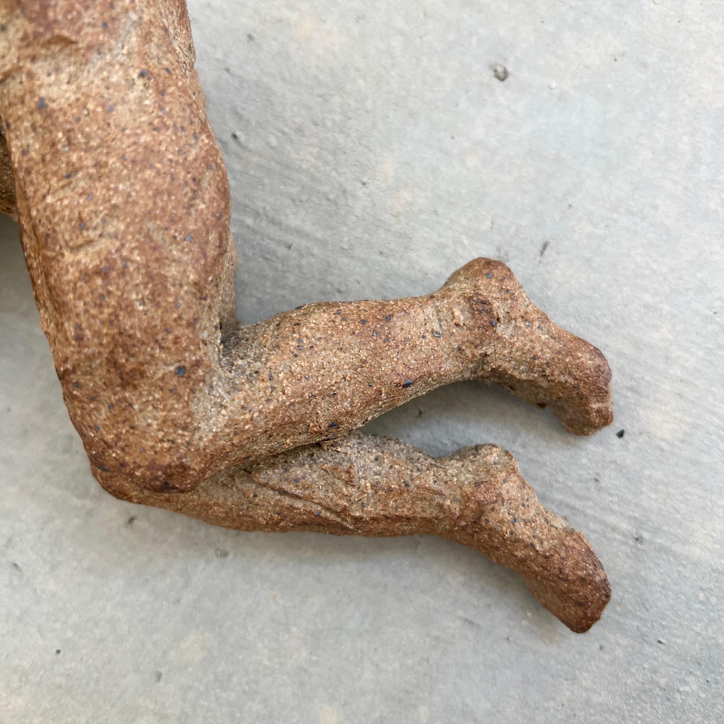 Coppia di figure scultoree in gres, 2025 USA in vendita 6