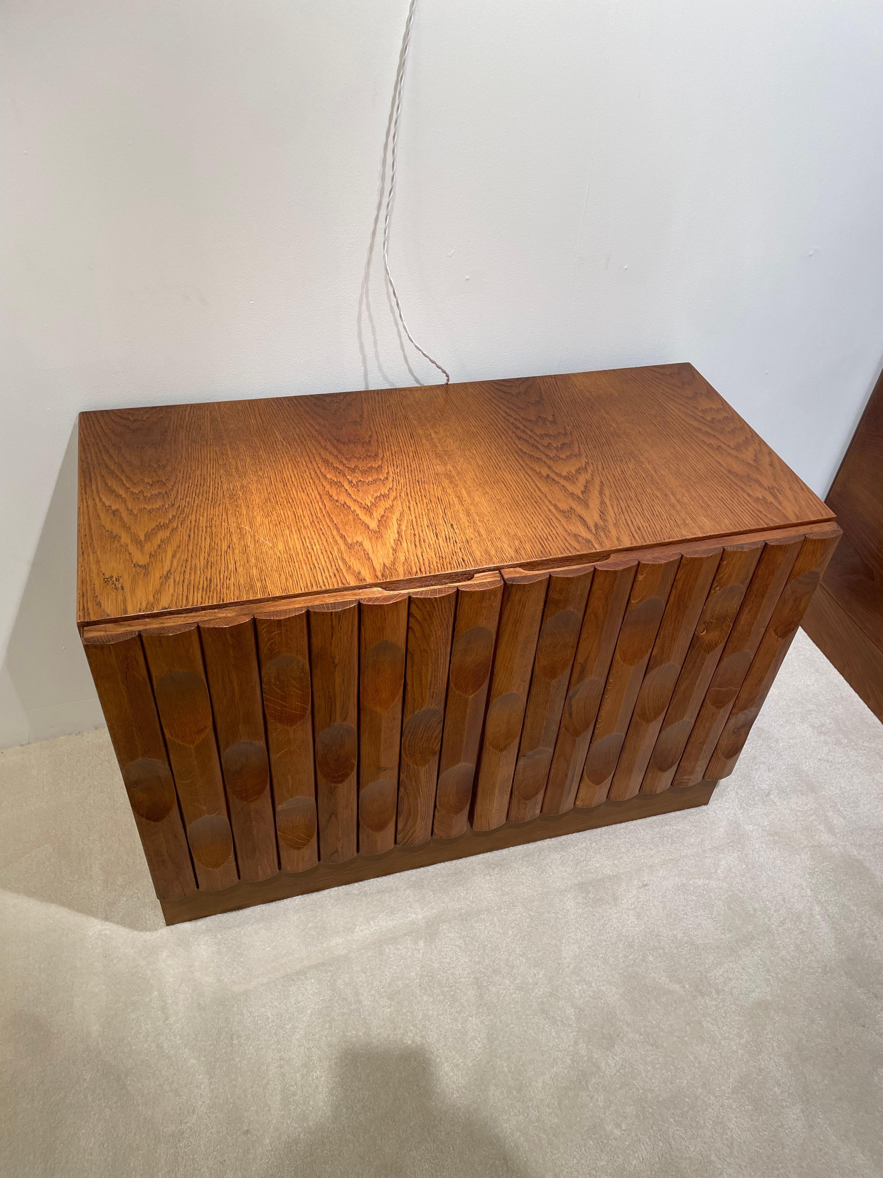 Belgian Pair of Sculptural Furniture For Sale