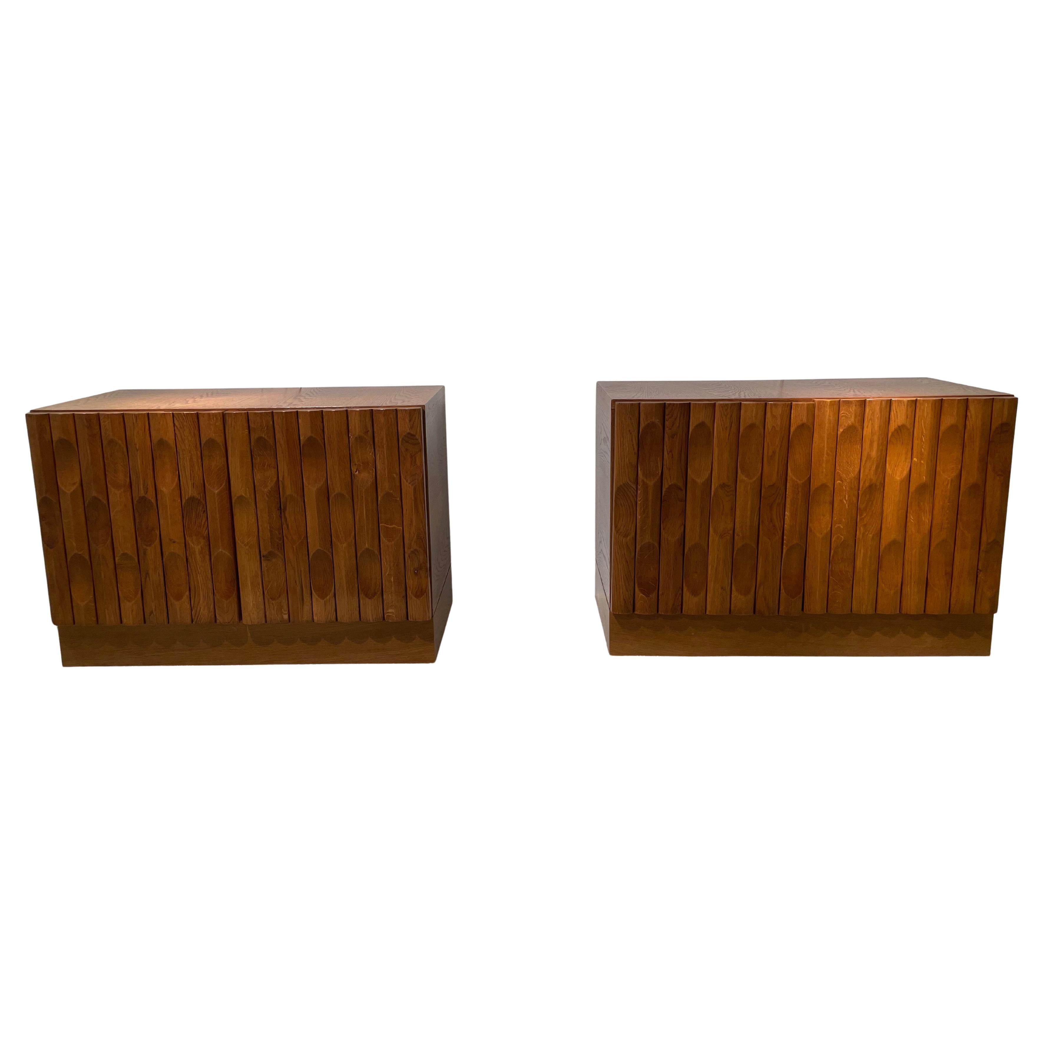 Pair of Sculptural Furniture For Sale