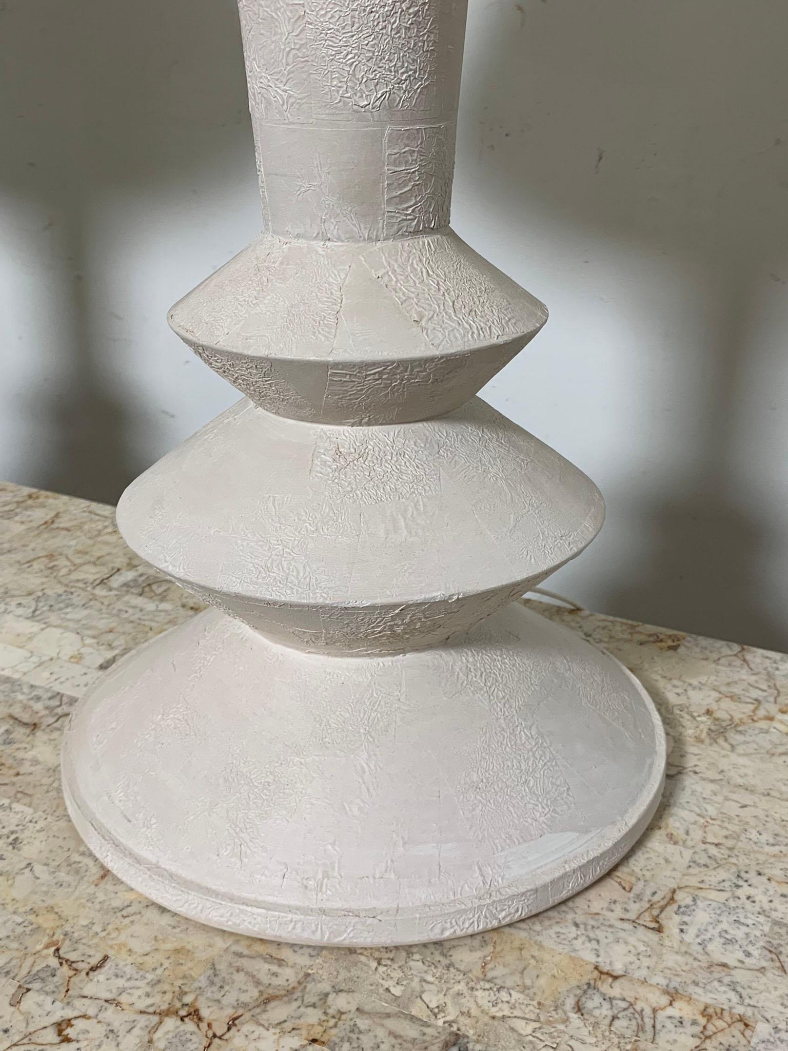 Pair of Sculptural Lamps Attributed to Sirmos After Alberto & Diego Giacometti 3