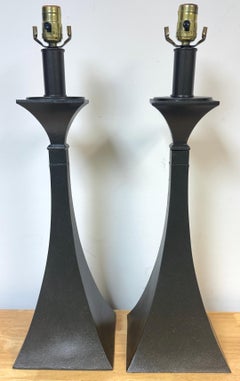 Pair of Sculptural Lamps by Stewart Ross James for Hansen, C. 1970s