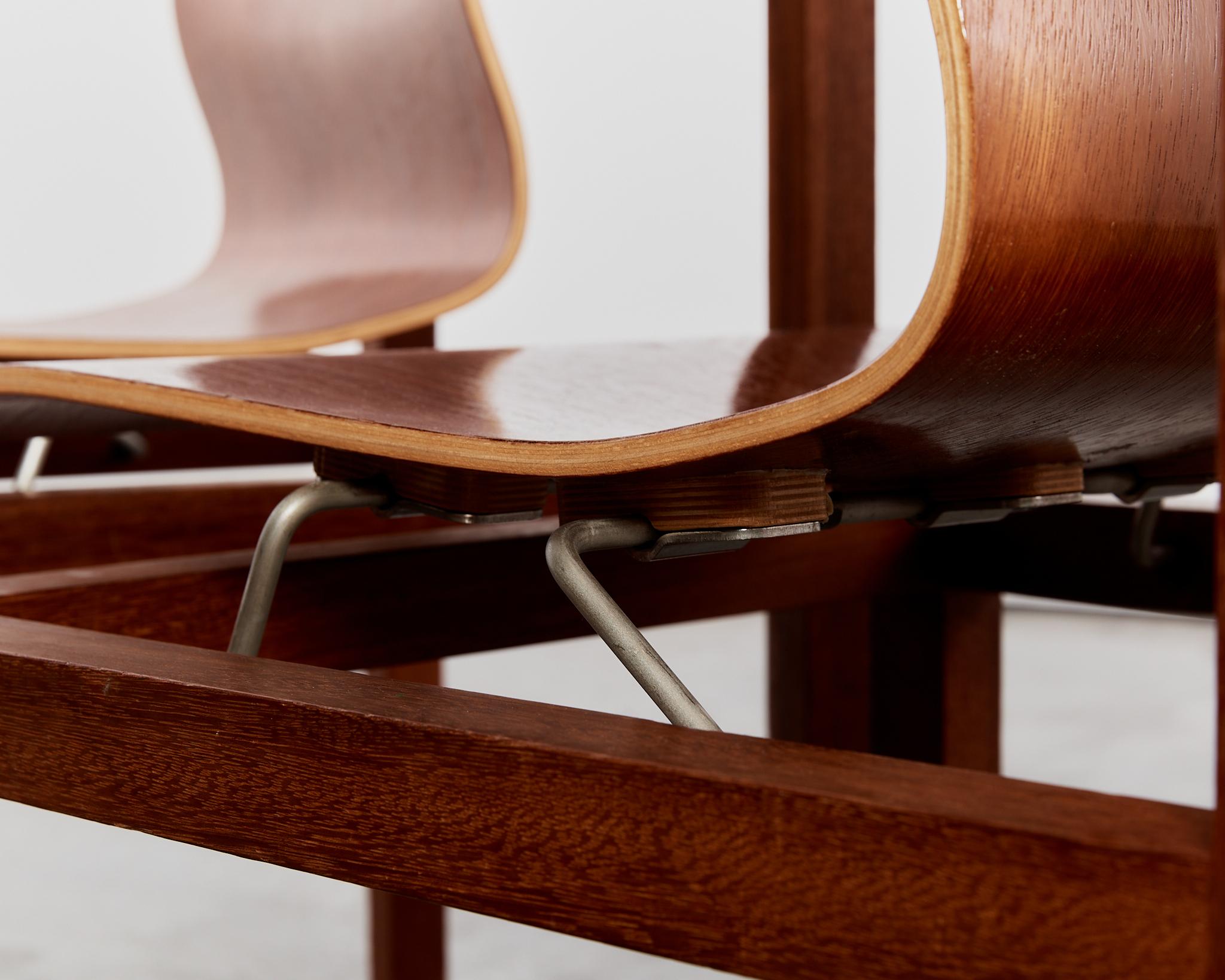 Pair of sculptural statement BNF chairs by Perrault & Prevost, limited edition 8