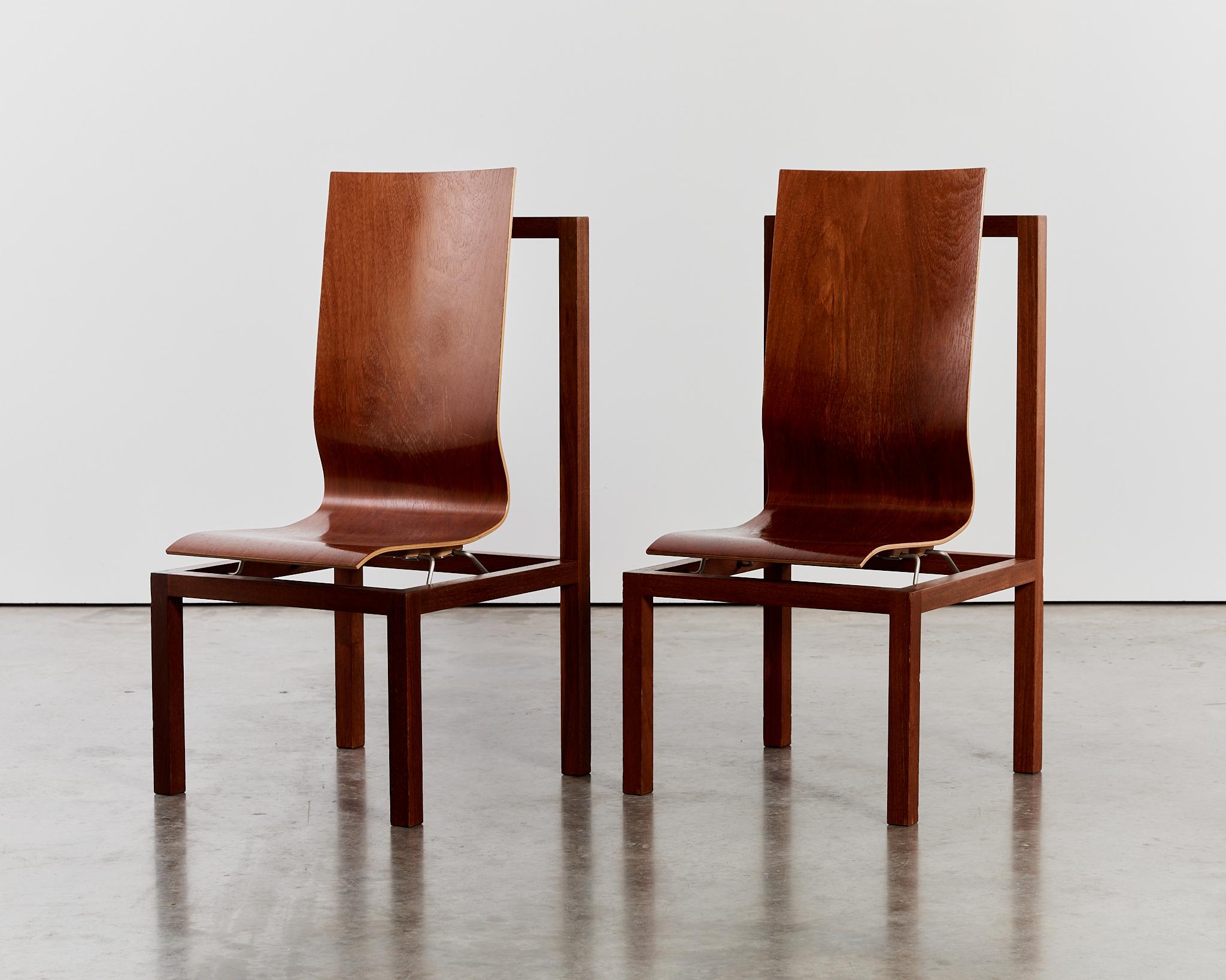 Pair of sculptural statement BNF chairs by Perrault & Prevost, limited edition In Good Condition In London, GB