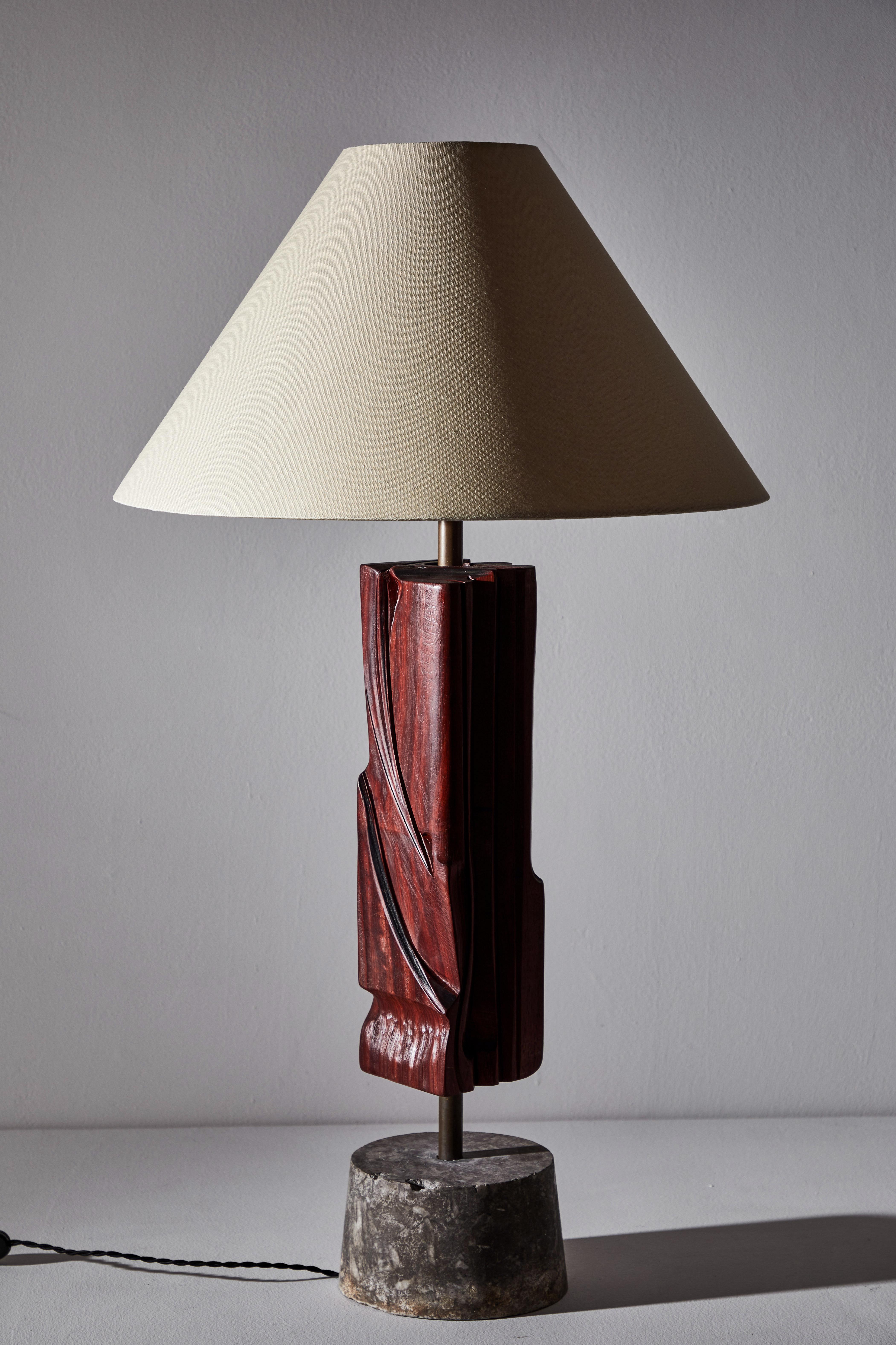 Pair of Sculptural Table Lamps by Yasuo Fuke For Sale 2