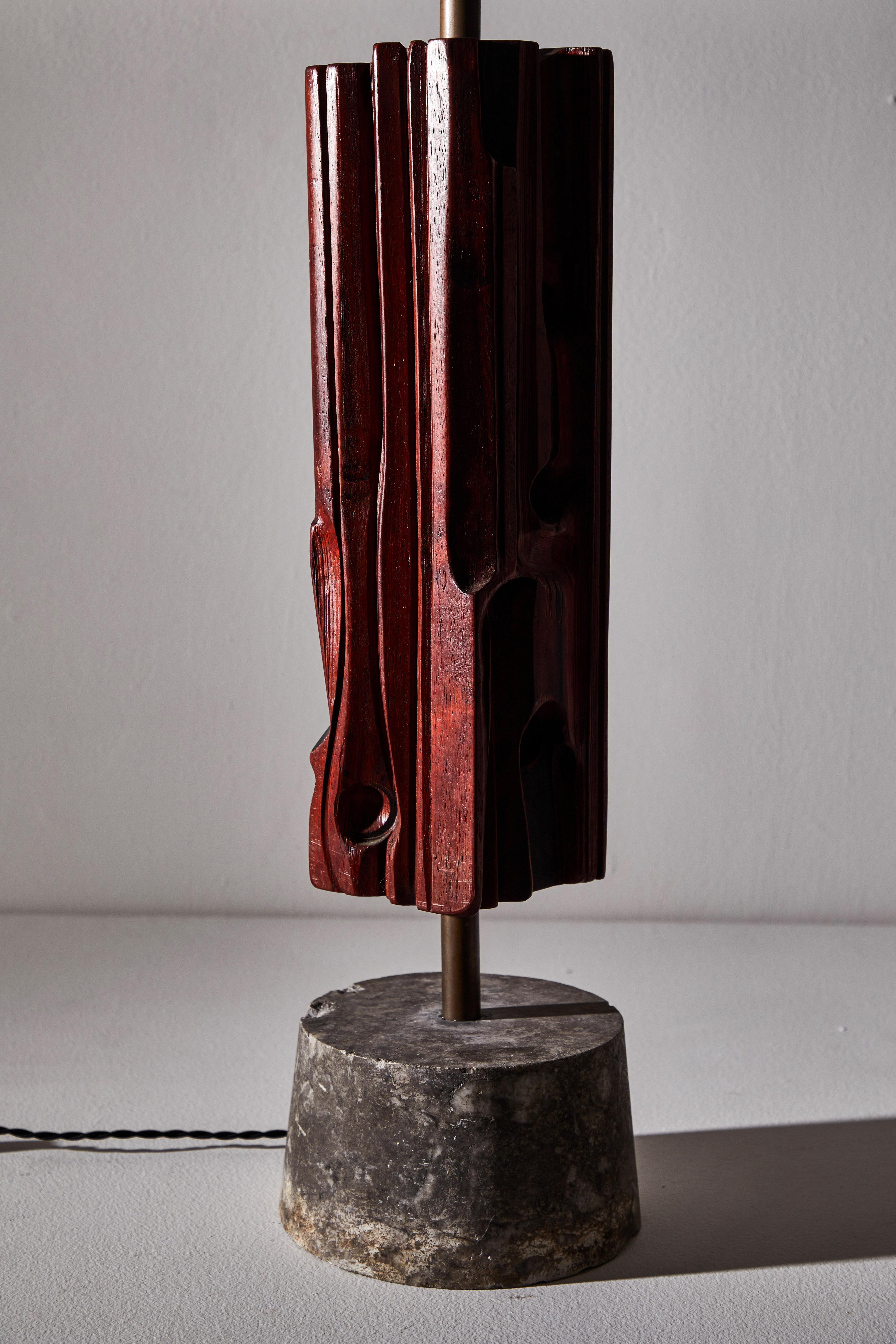 Pair of Sculptural Table Lamps by Yasuo Fuke For Sale 5