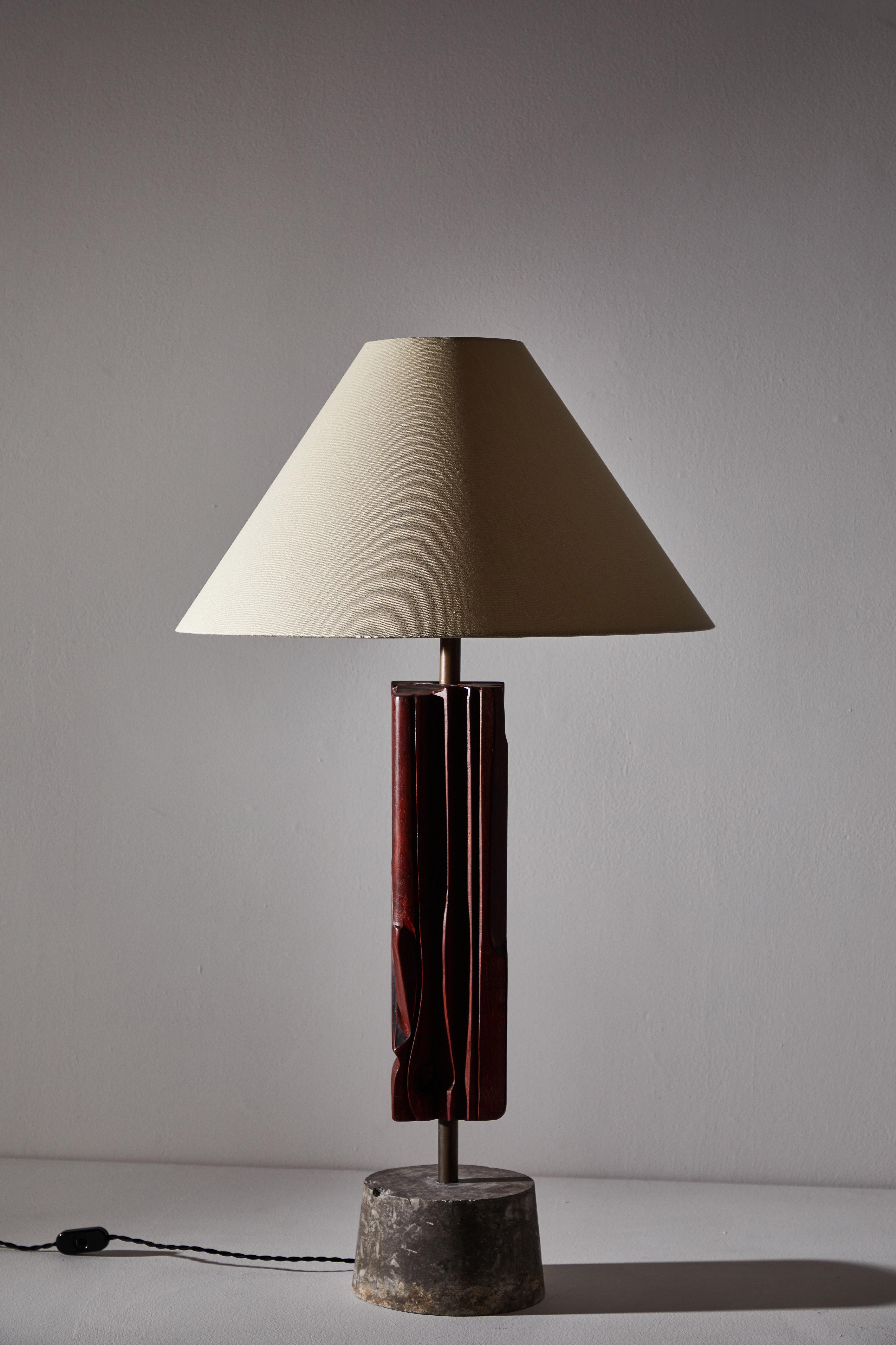 Pair of Sculptural Table Lamps by Yasuo Fuke For Sale 7