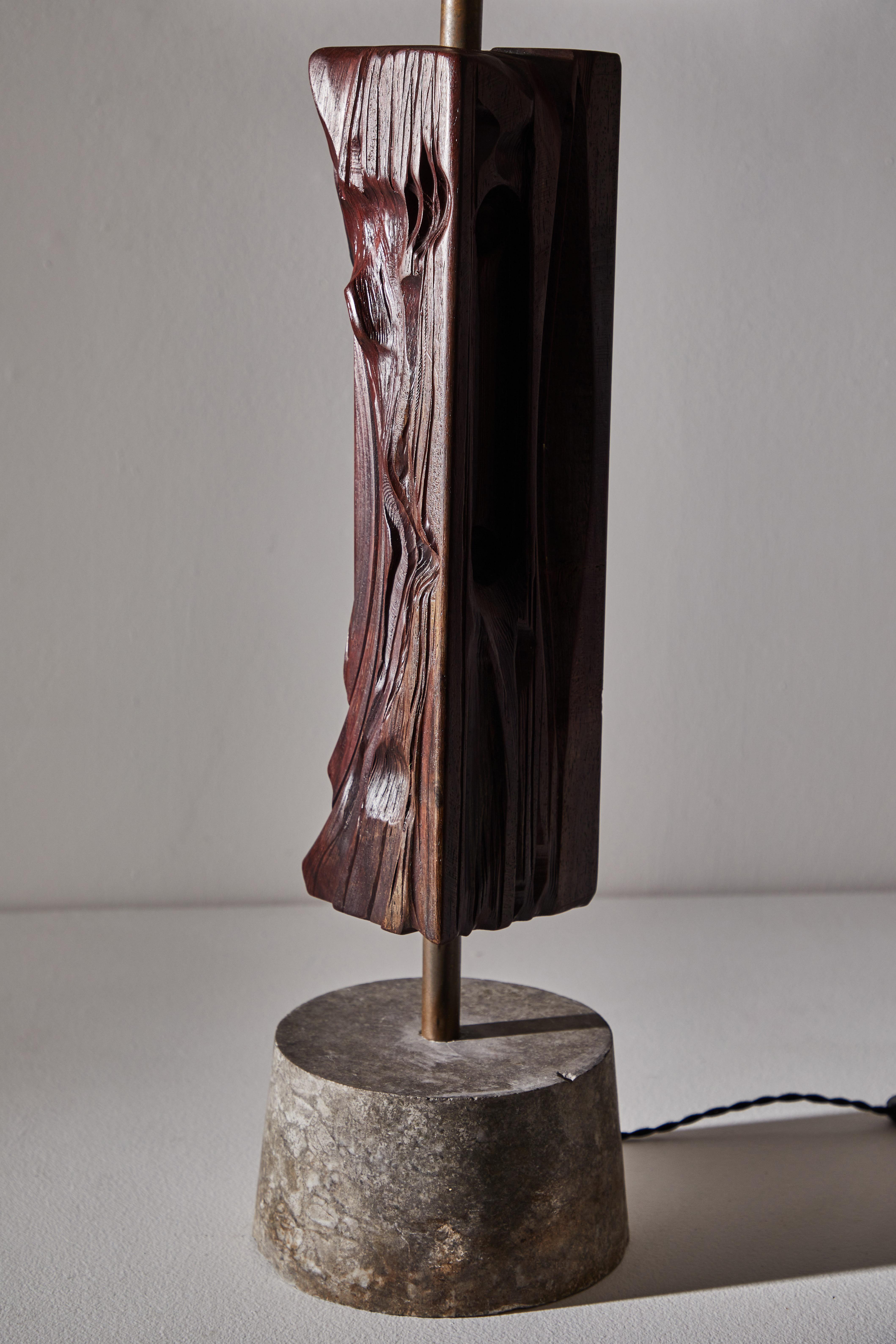 Paire de lampes de table sculpturales de Yasuo Fuke en vente 9