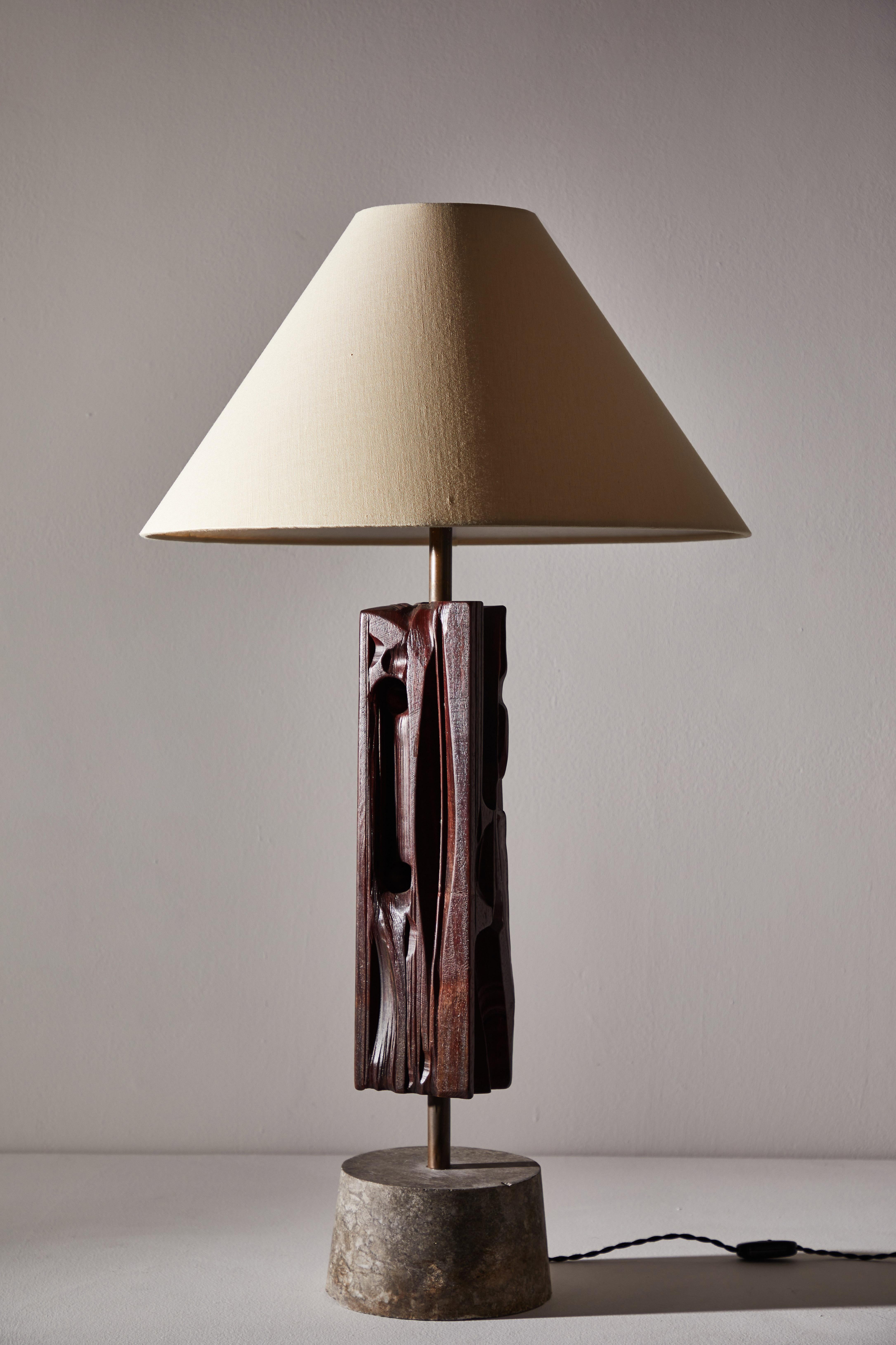 Pair of Sculptural Table Lamps by Yasuo Fuke For Sale 1