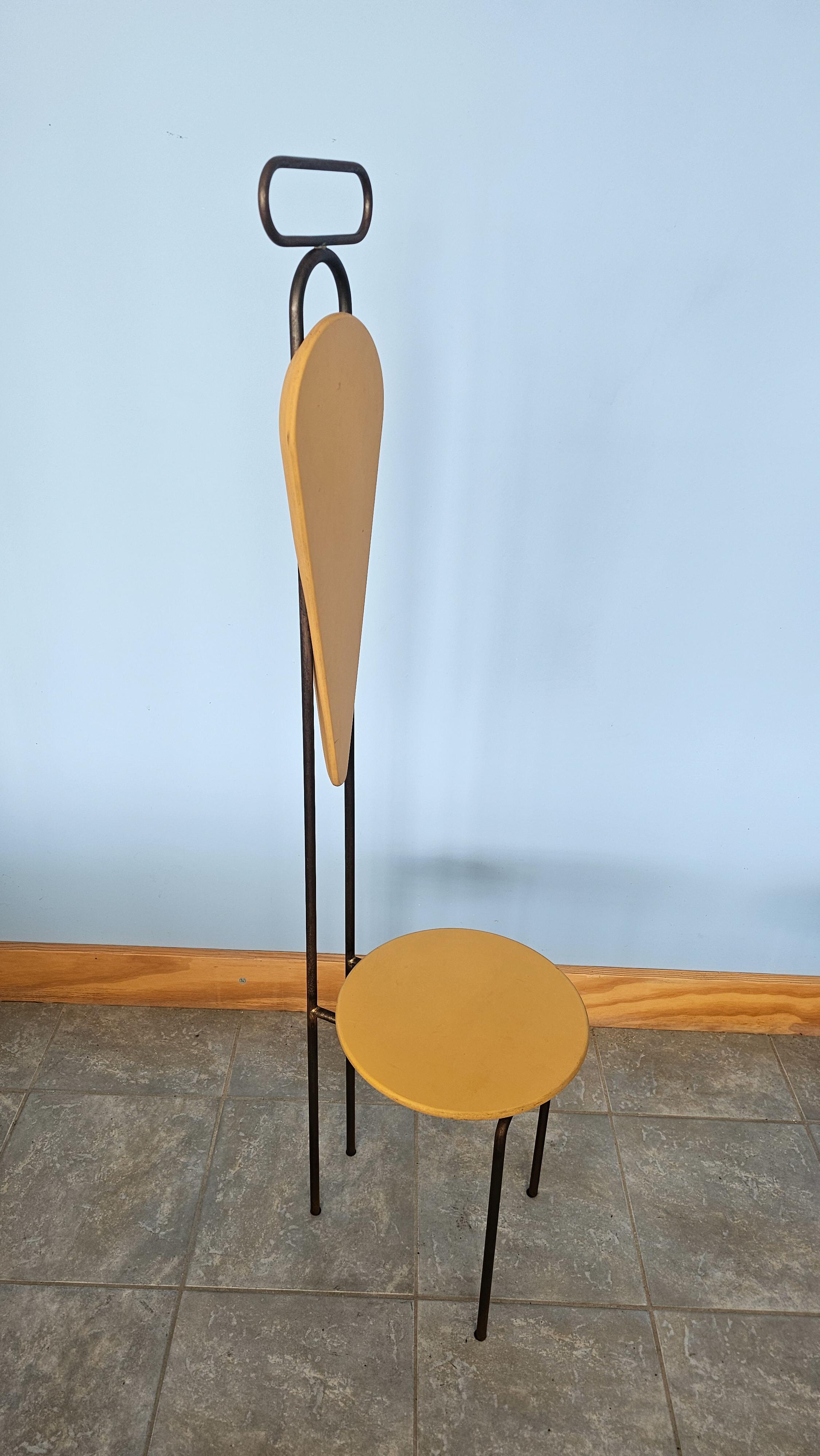Pair of Sculptural Tall Chairs designedby Krish Ruhs for Cappellini, 1990s For Sale 3
