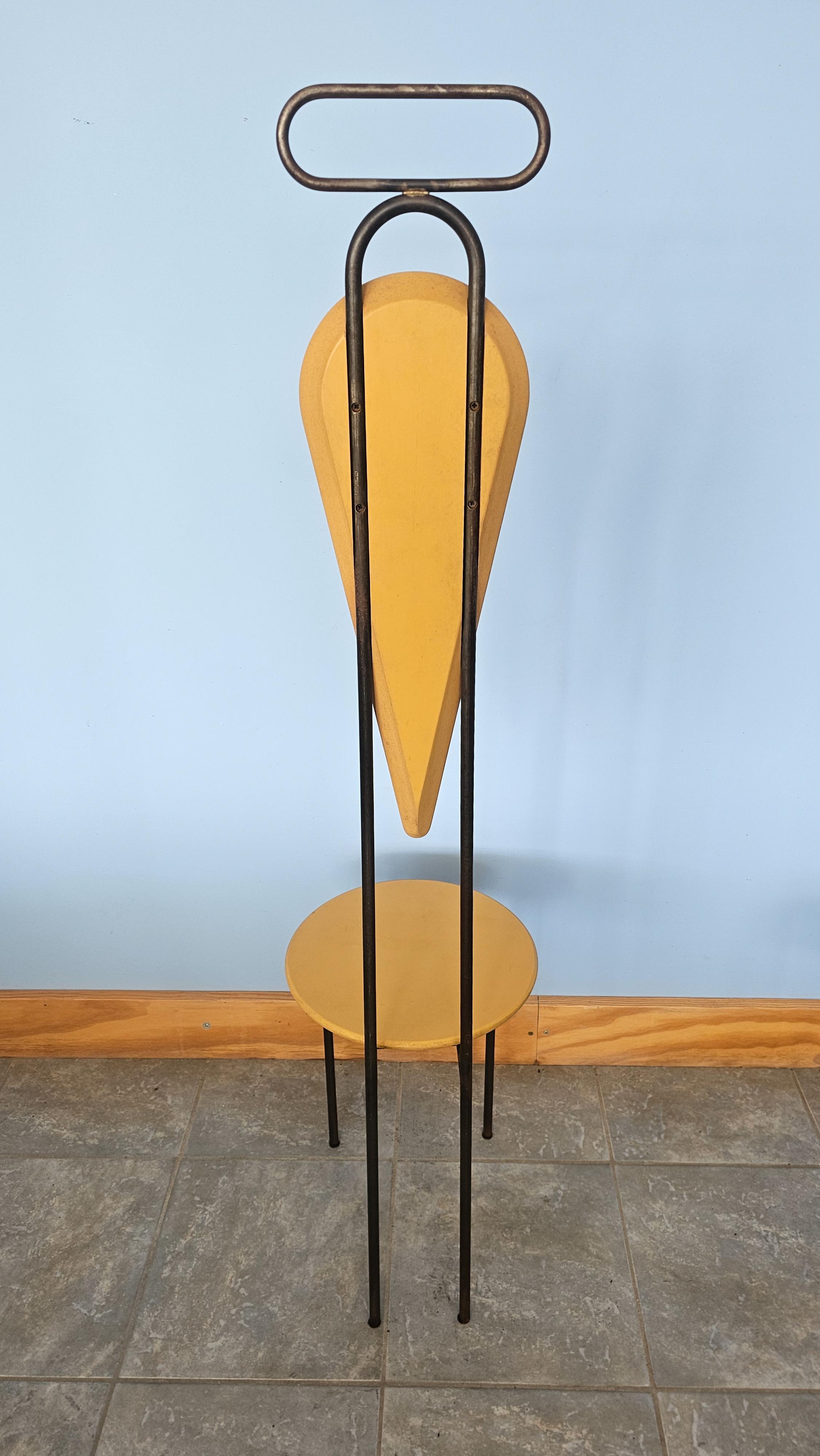 Pair of Sculptural Tall Chairs designedby Krish Ruhs for Cappellini, 1990s For Sale 4