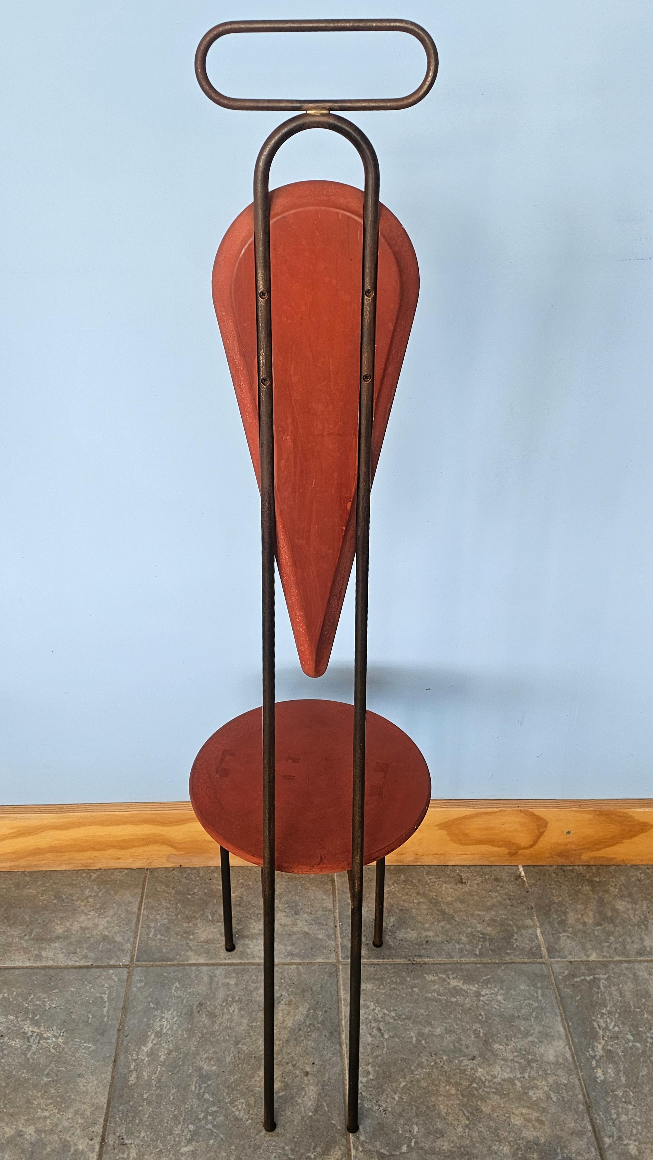 Pair of Sculptural Tall Chairs designedby Krish Ruhs for Cappellini, 1990s For Sale 7