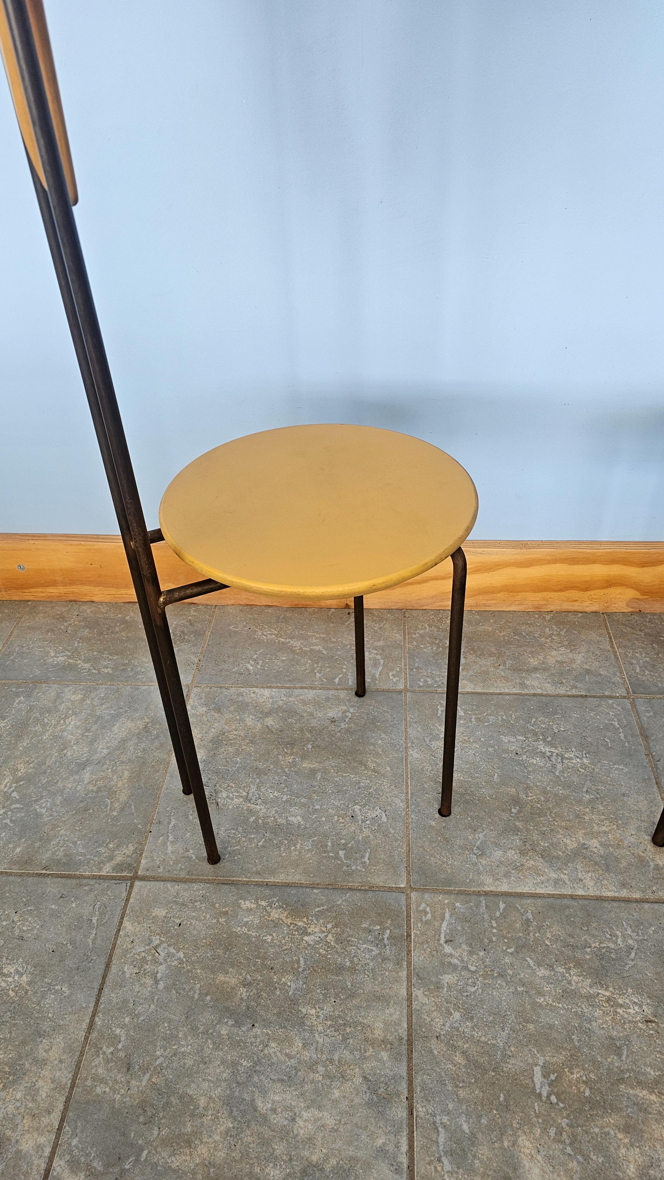Pair of Sculptural Tall Chairs designedby Krish Ruhs for Cappellini, 1990s For Sale 10