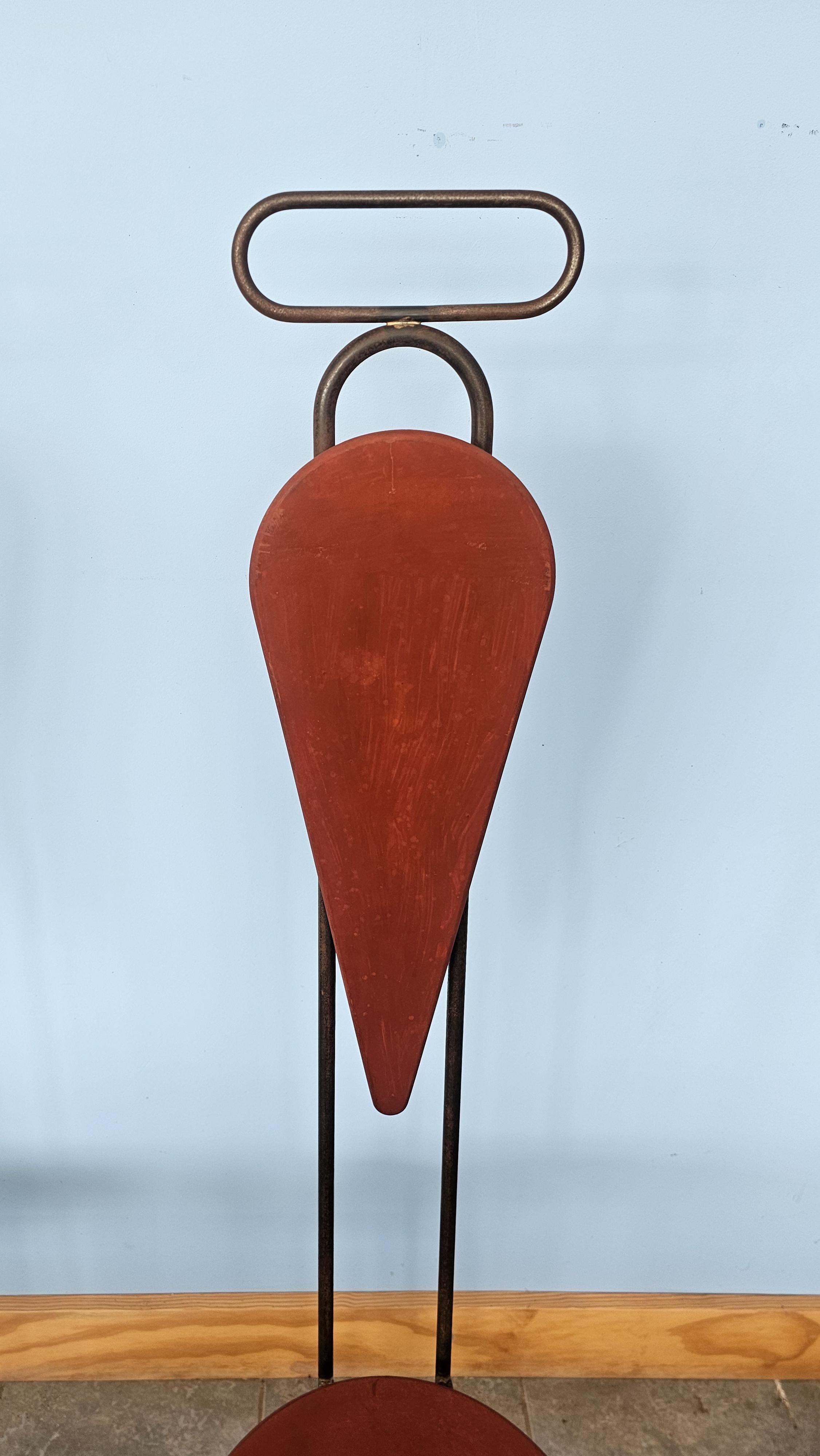 Paire de chaises hautes sculpturales conçues par Krish Ruhs pour Cappellini, années 1990 en vente 1