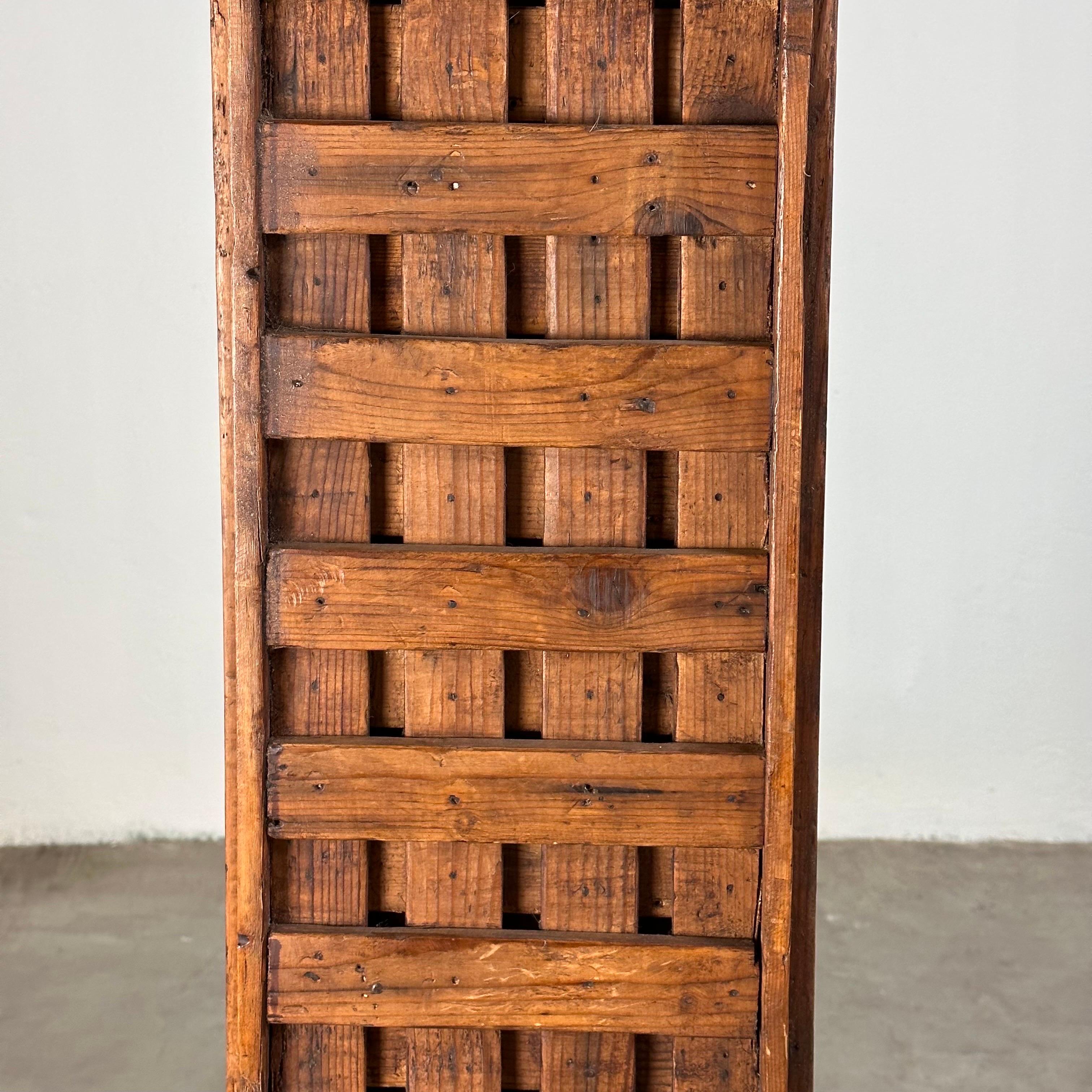 Late 20th Century Pair of Sculptural Totem in Walnut by Aldo Guarnieri, 1970s For Sale
