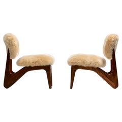 Lounge-Sessel aus Holz