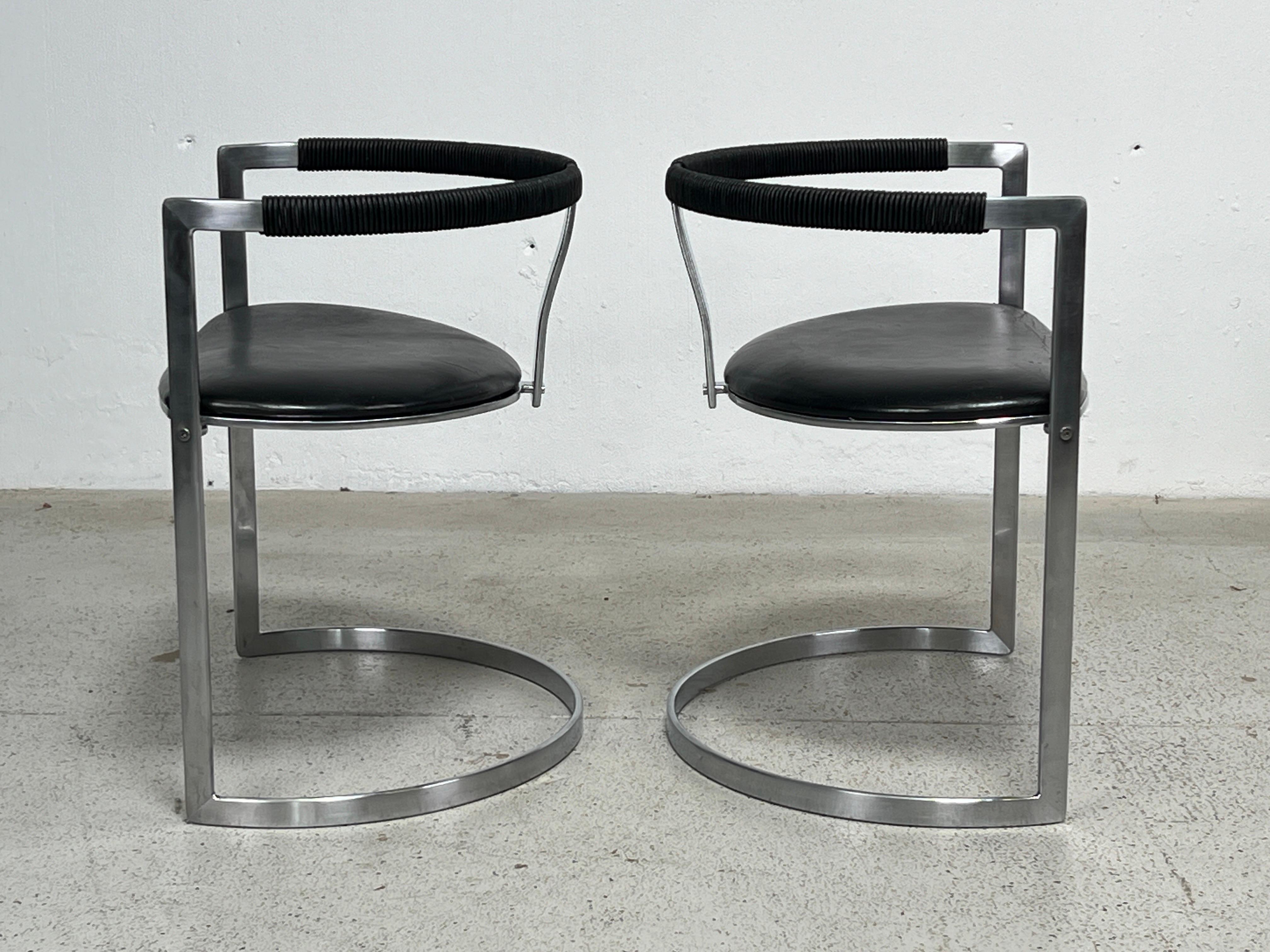 Pair of 'Sculpture' chairs by Preben Fabricius & Jørgen Kastholm 5
