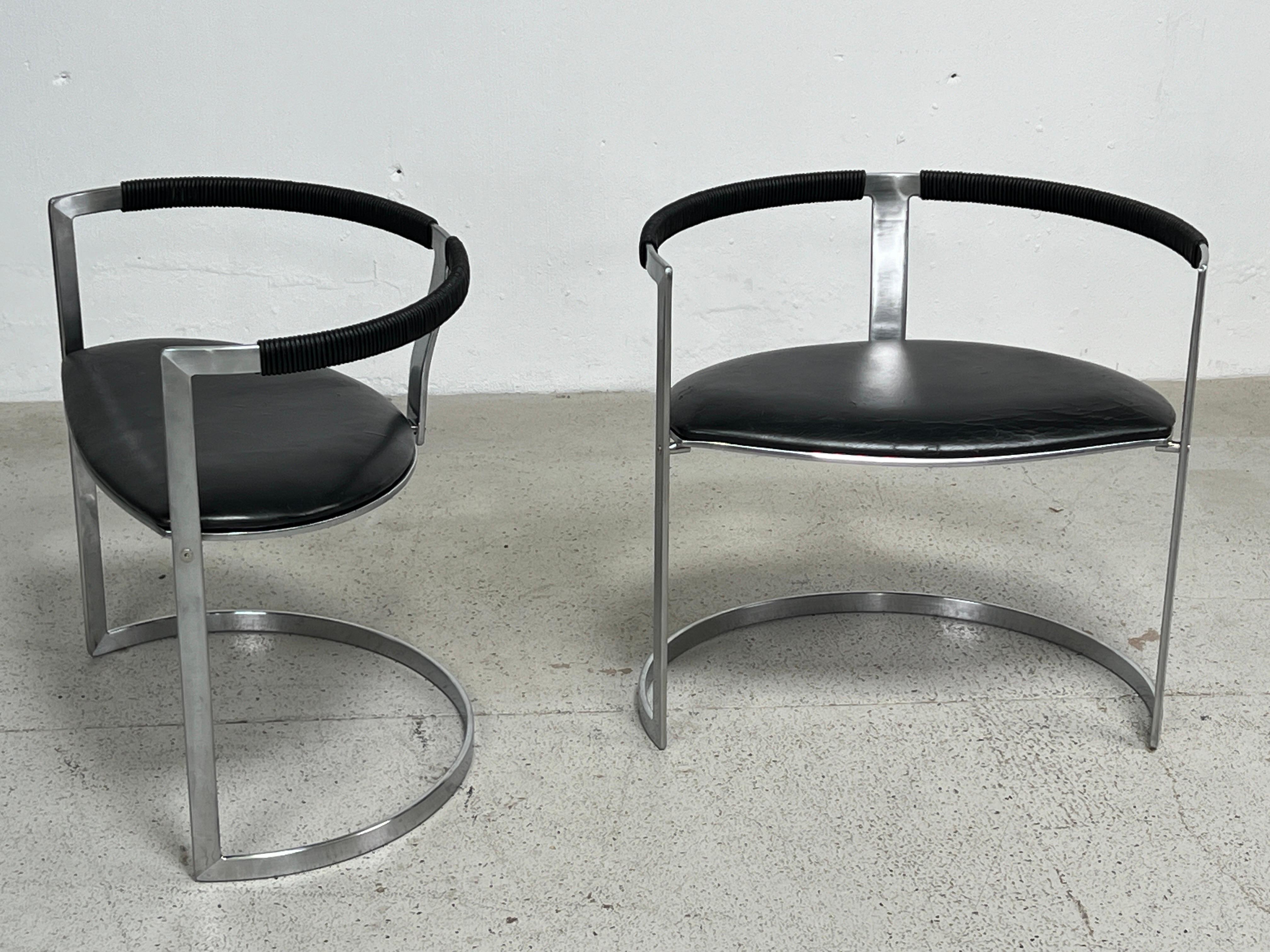 Mid-20th Century Pair of 'Sculpture' chairs by Preben Fabricius & Jørgen Kastholm