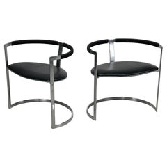 Pair of 'Sculpture' chairs by Preben Fabricius & Jørgen Kastholm