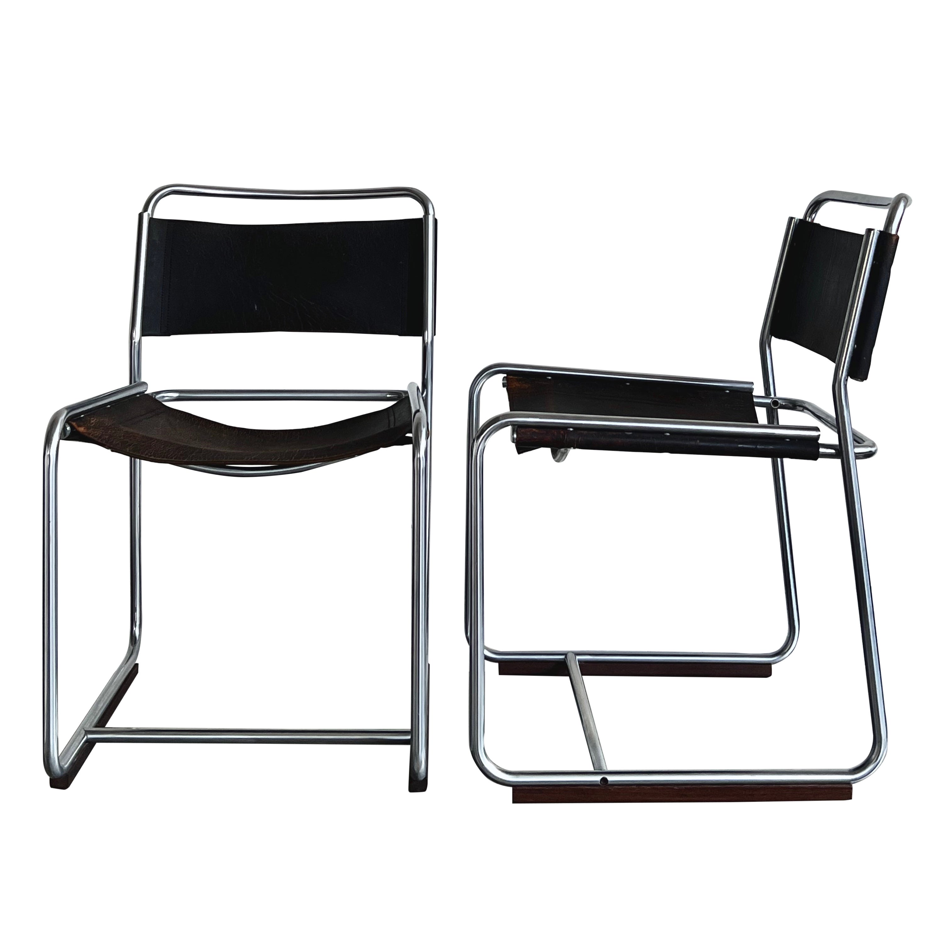 Paire de chaises SE 18 par Bataille & Ibens pour 't Spectrum, 1971