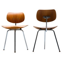 Pair of Se69 chairs - Wilde & Spieth - Egon Eiermann