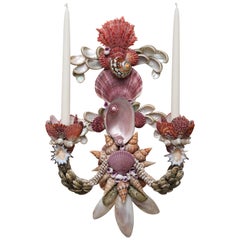 Pair of Seashell "Parisian" Sconces
