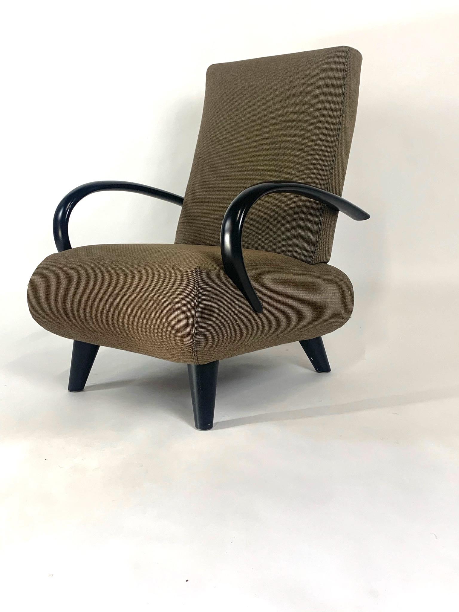 Pair of Sebastian Herkner for Wittmann Sculptural Lounge Chairs, Hard to Find In Good Condition In Hudson, NY