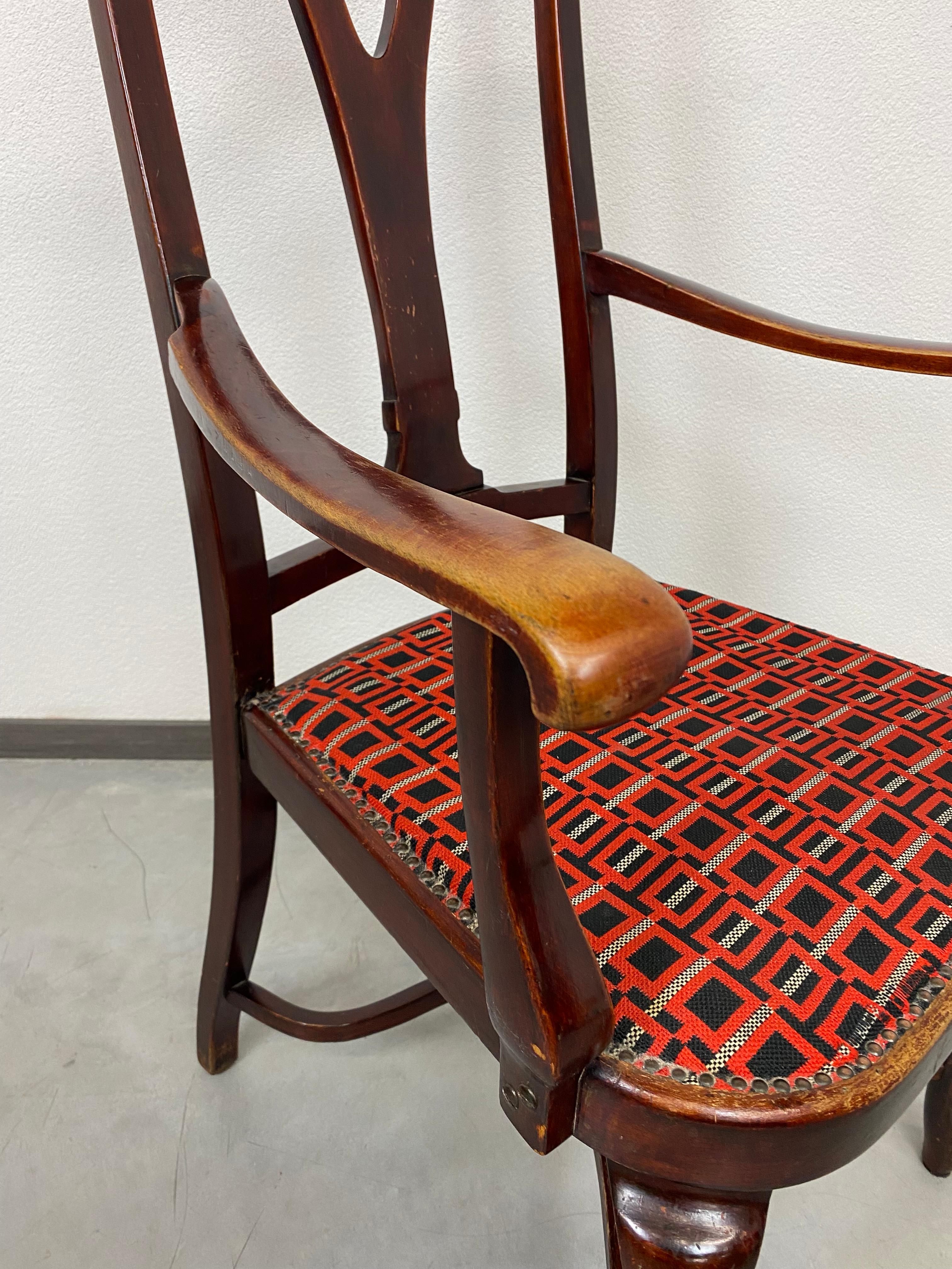 Paar Secessionssessel Atr. Adolf Loos Ex. von Thonet im Angebot 1