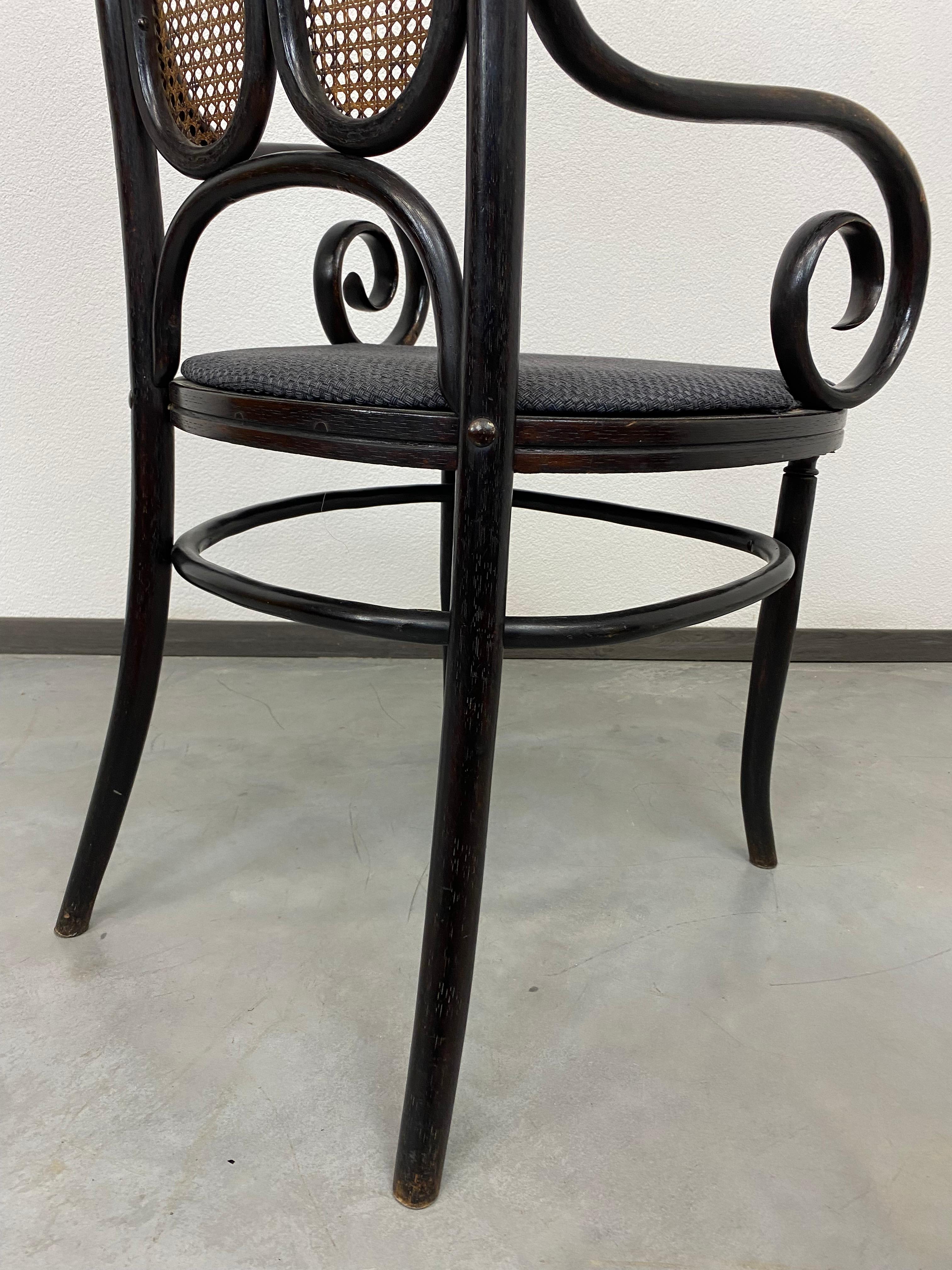 Paar Sessel der Secession Nr.17 von Thonet im Angebot 1