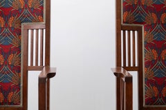 paire de fauteuils sécessionnistes Joseph Maria Olbrich Friedrich Otto Schmidt 1898