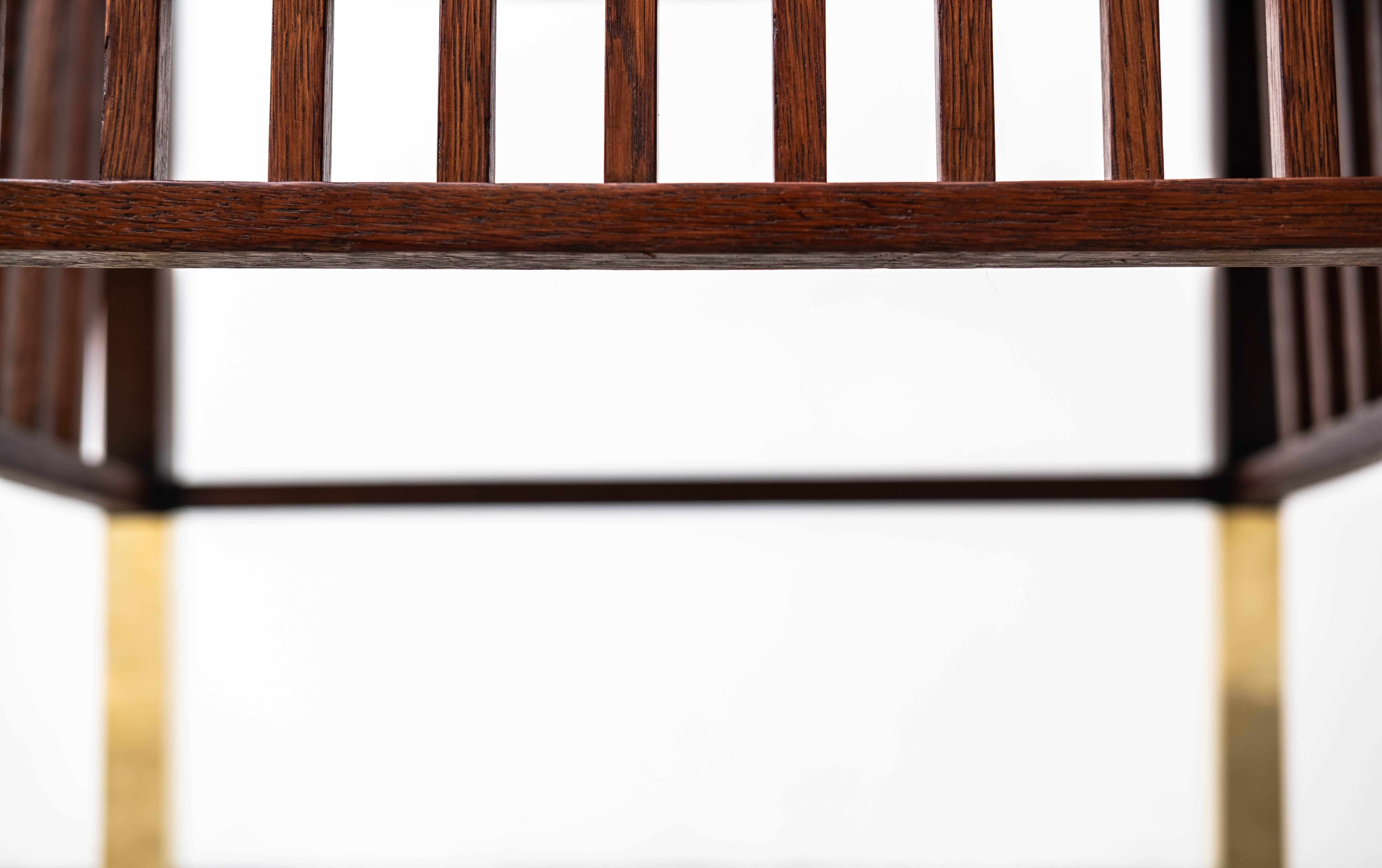 Paar sezessionistische Sessel Joseph Maria Olbrich Friedrich Otto Schmidt 1898 im Angebot 2