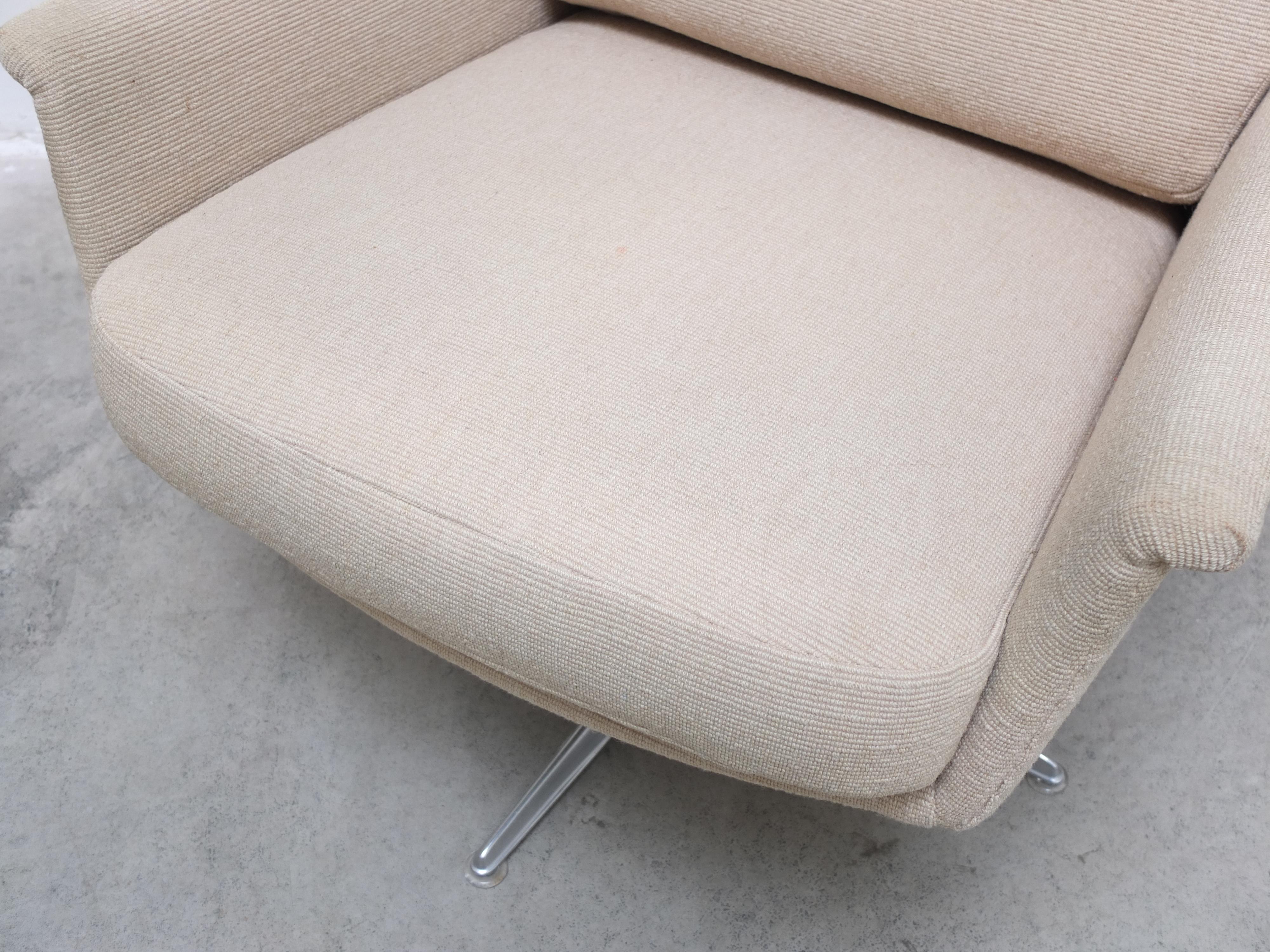 Pair of 'Sedia' Swivel Lounge Chairs by Horst Brüning for COR, 1960s 4
