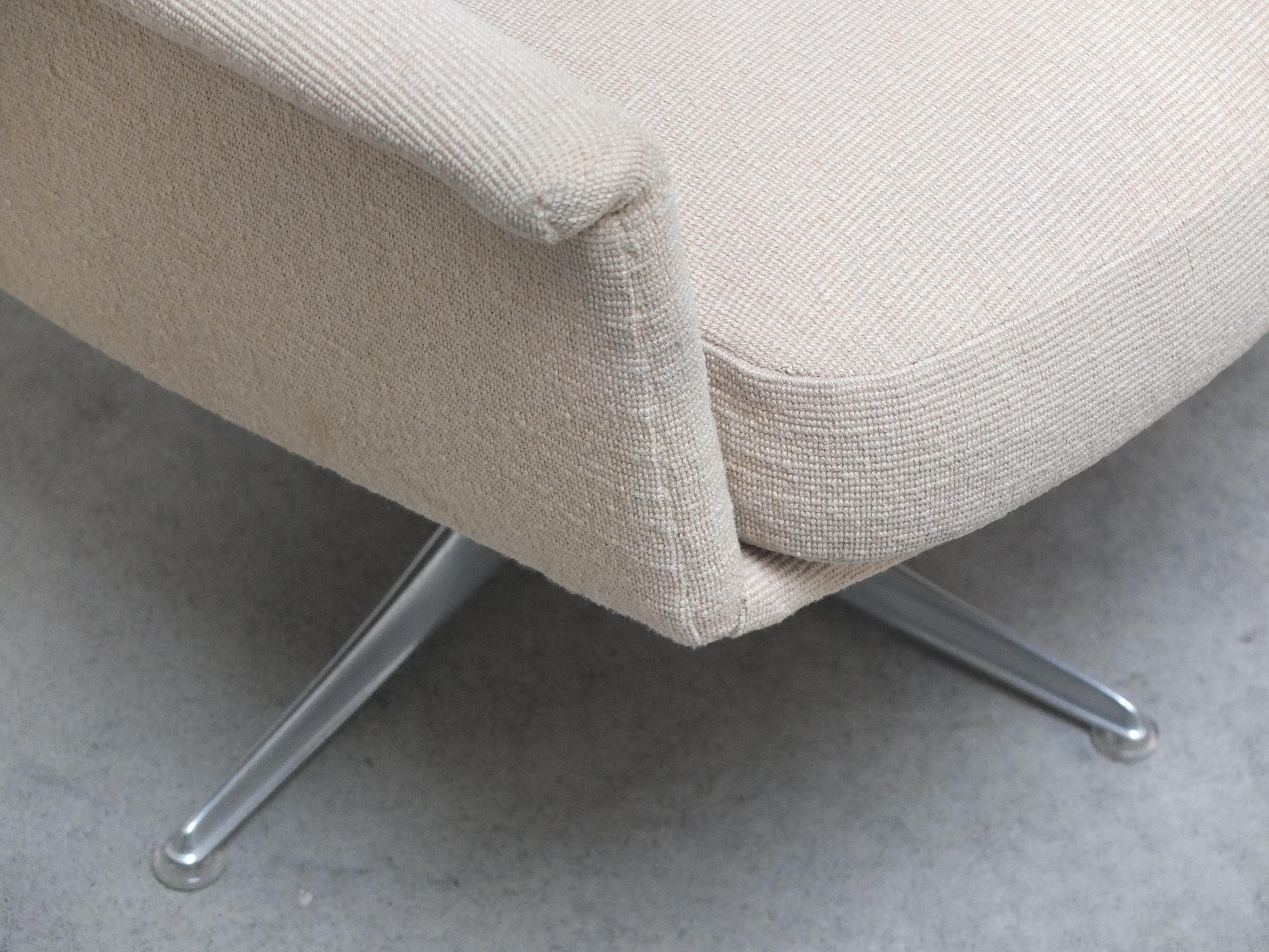 Pair of 'Sedia' Swivel Lounge Chairs by Horst Brüning for COR, 1960s 7