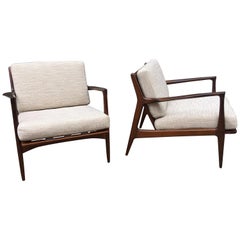 Pair of Selig Open Armchairs