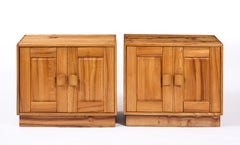 Pair of Selz Chests in Elm, France 1960's