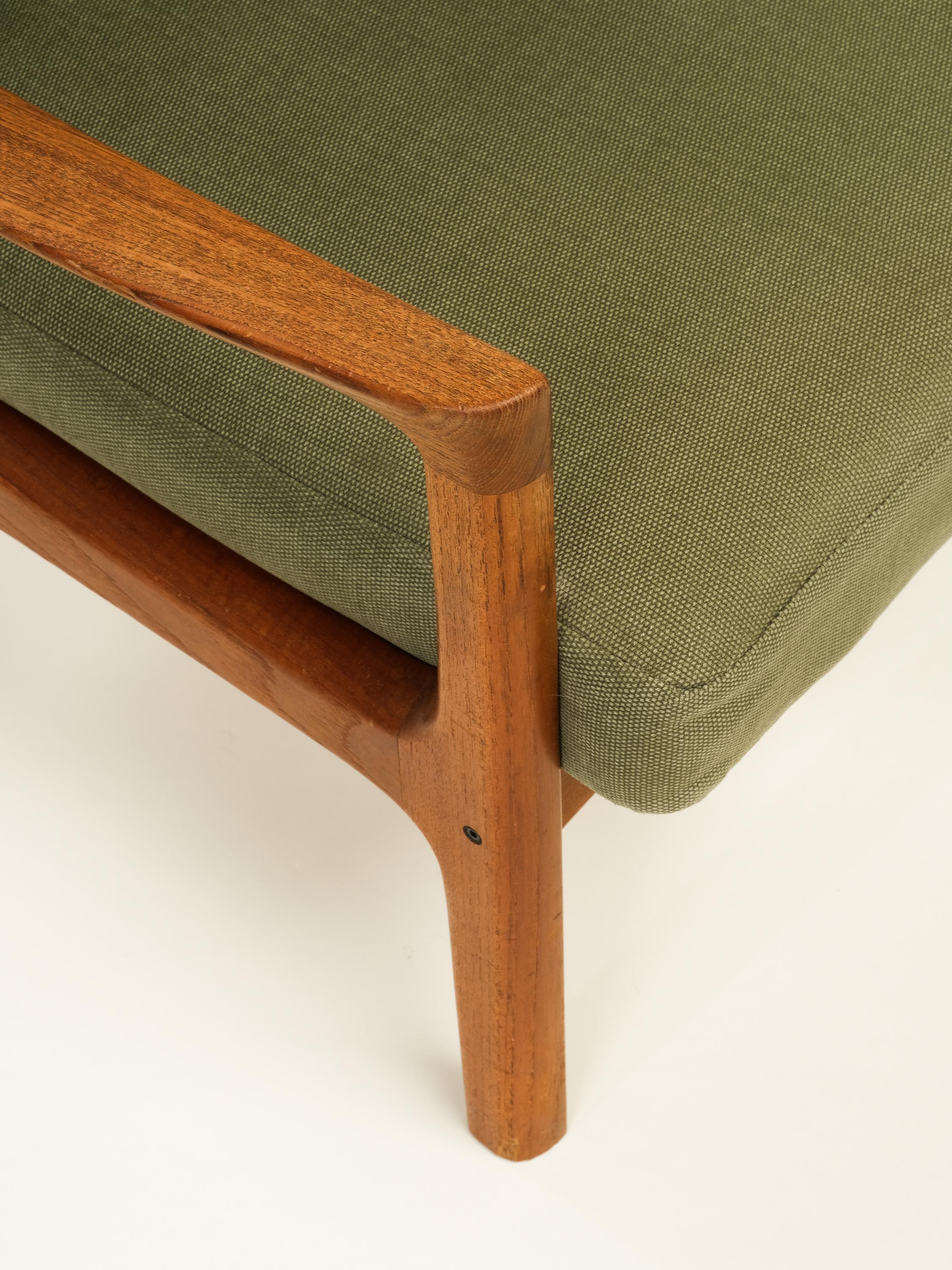 Pair of 'Senator' Lounge Chairs by Ole Wanscher for France & Søn, 1950s 4