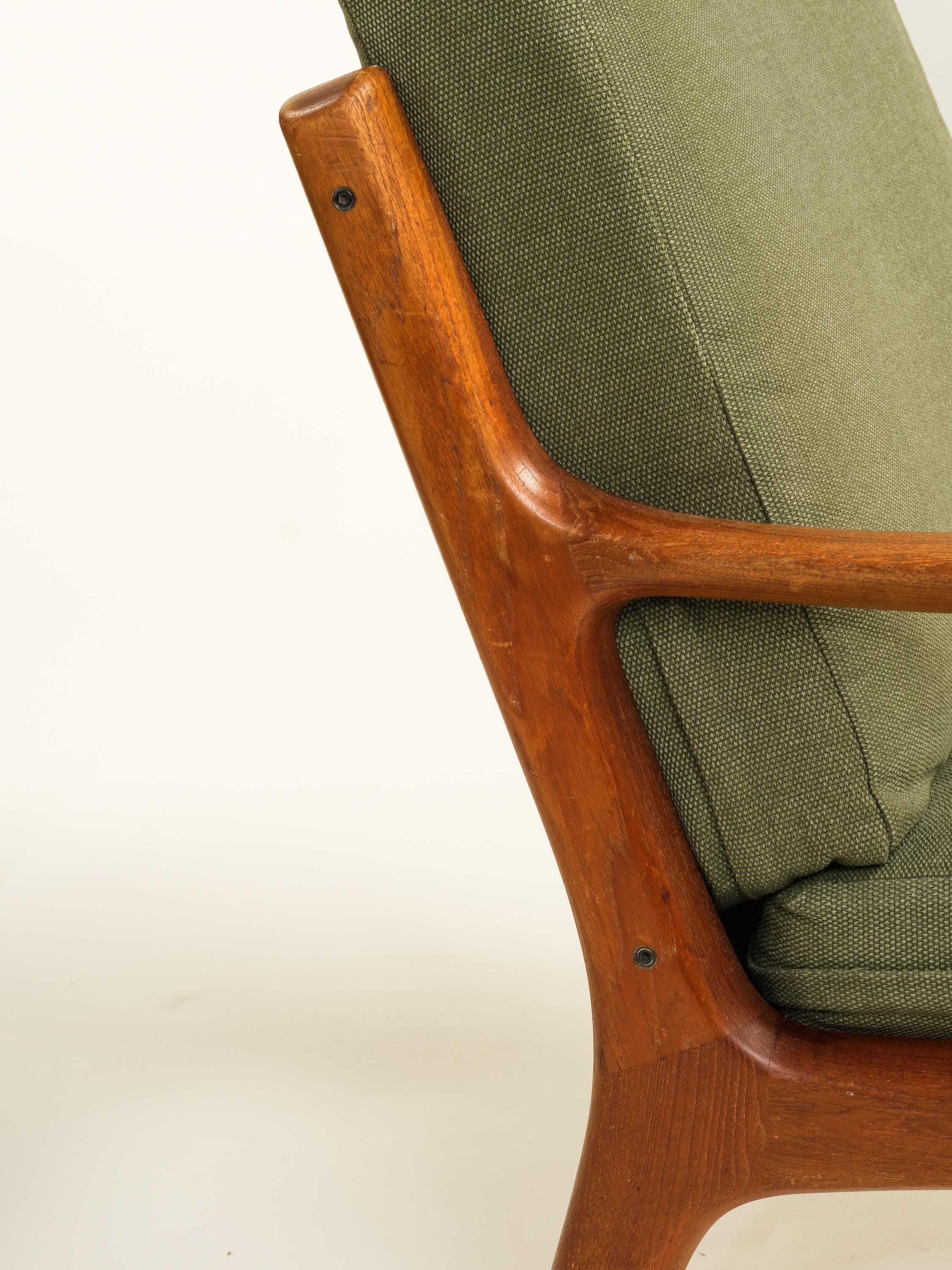 Pair of 'Senator' Lounge Chairs by Ole Wanscher for France & Søn, 1950s 2