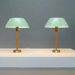 Pair of Senator Table Lamps, Lisa Johansson-Pape for Orno, Finland, design 1947