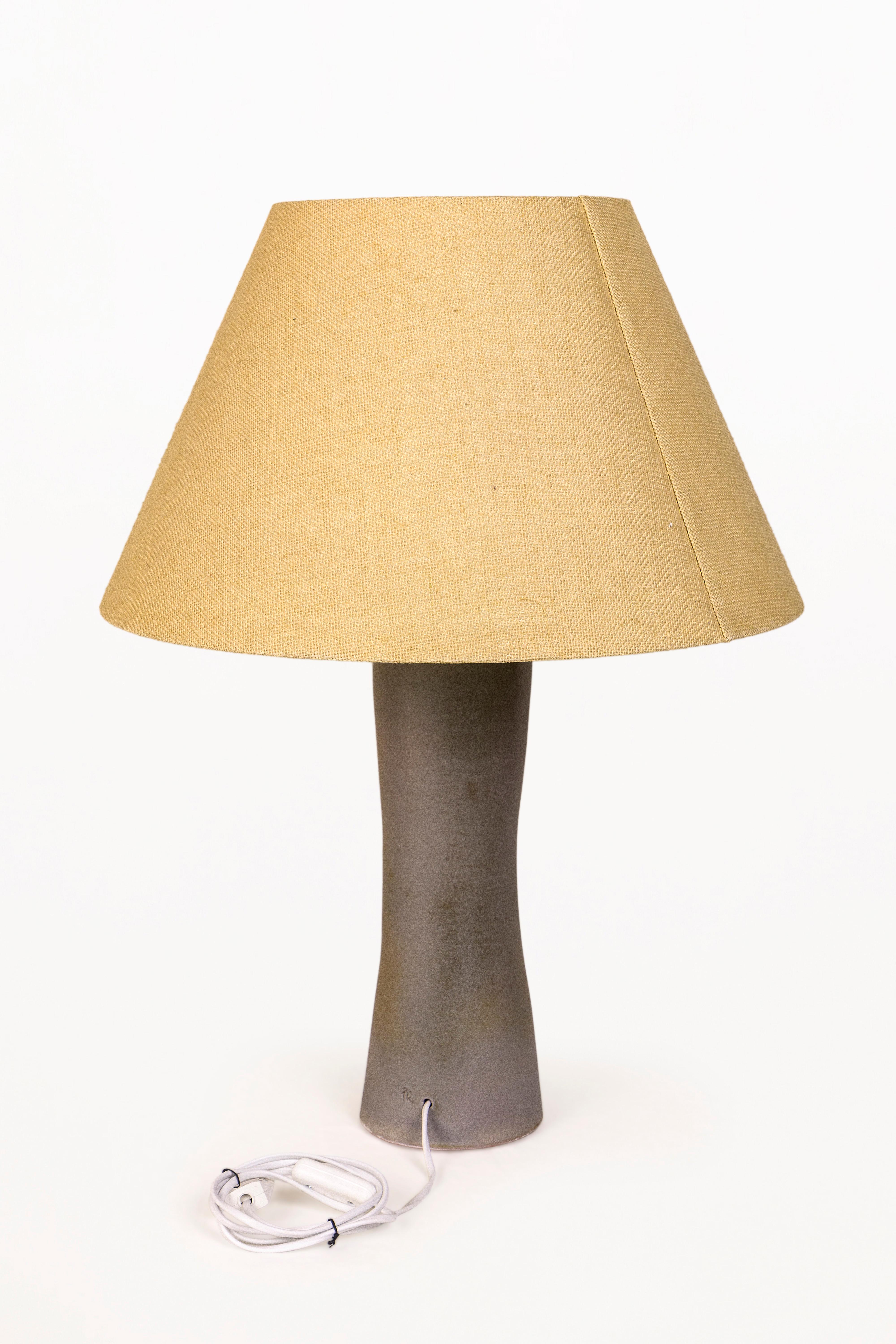 Modern Pair of Serge Castella Ceramic Table Lamps for Paco Orti, 2019, France