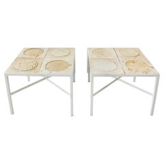 Ein Paar Serge Castella Design Nerone Couchtische, um 2020, Spanien
