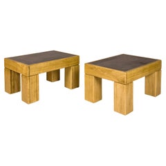 Pair of Serge Castella Side Tables, circa 2023, Spain