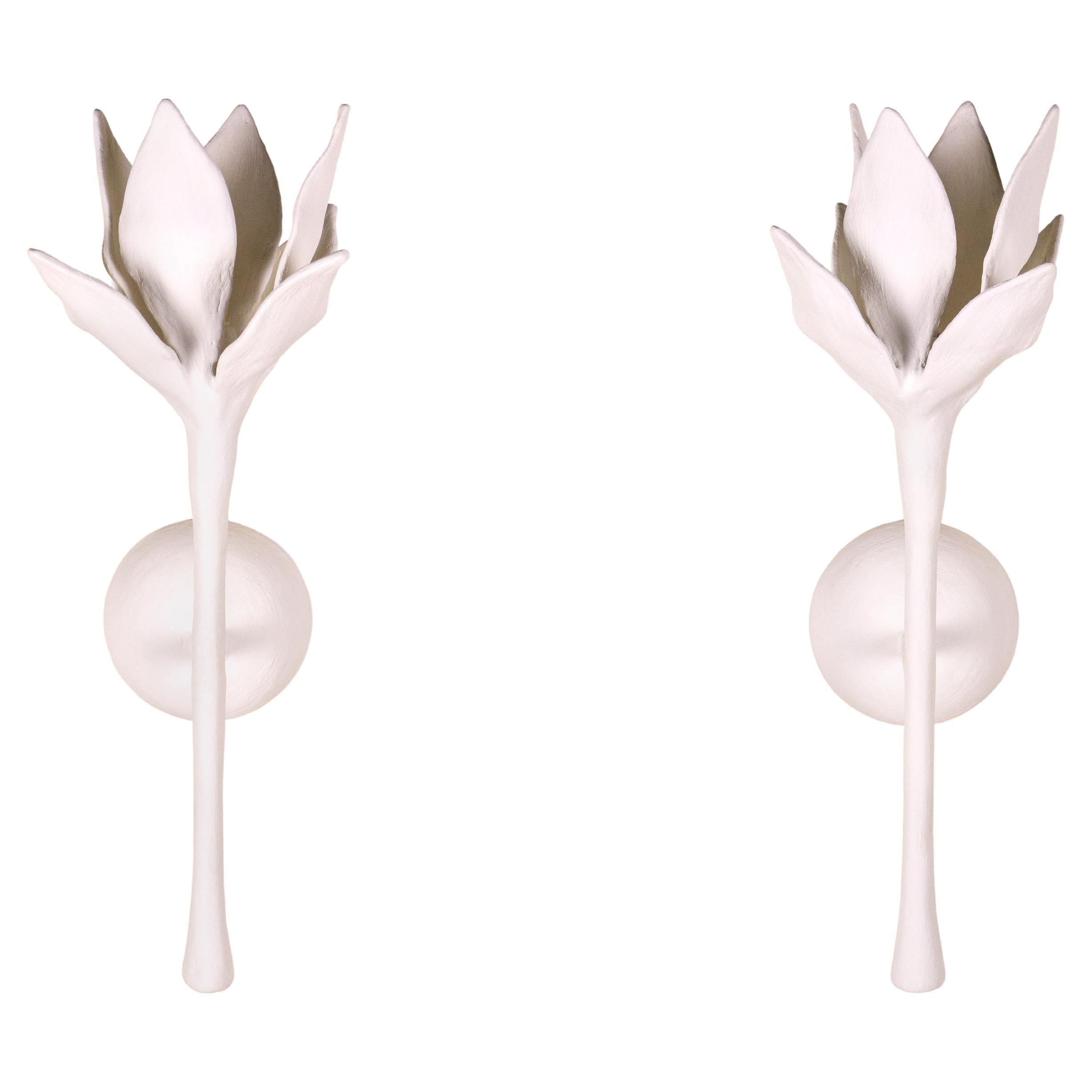 Pair of Serge Castella "Spring" Sconces, circa 2023, France For Sale