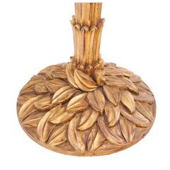 Pair of Serge Roche Style Giltwood Torchieres