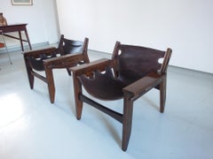 Paire de chaises longues Kilin de Sergio Rodrigues pour Oca, Brésil, 1973
